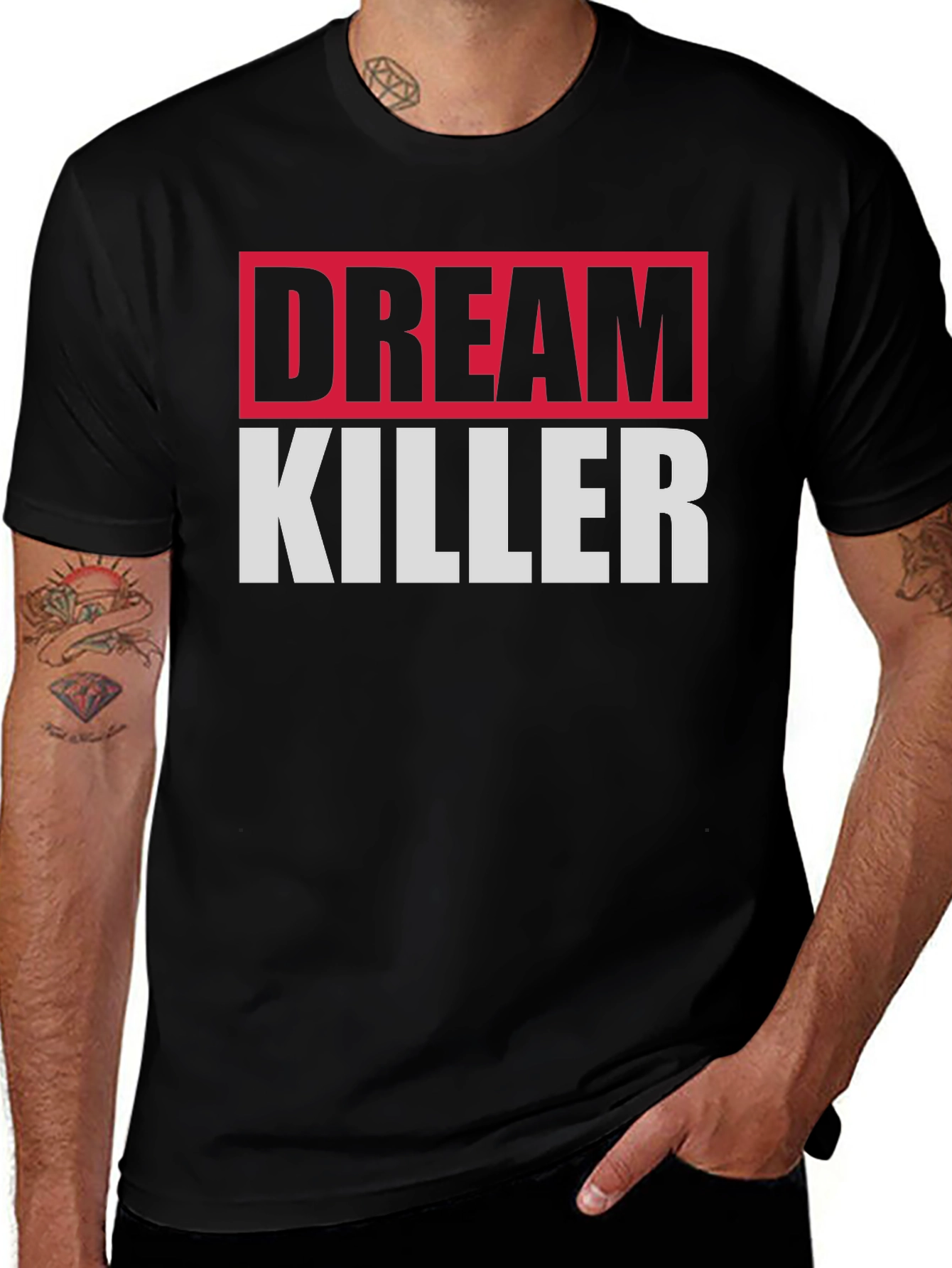 Dream Killer Graphic Tee - Black T-Shirt