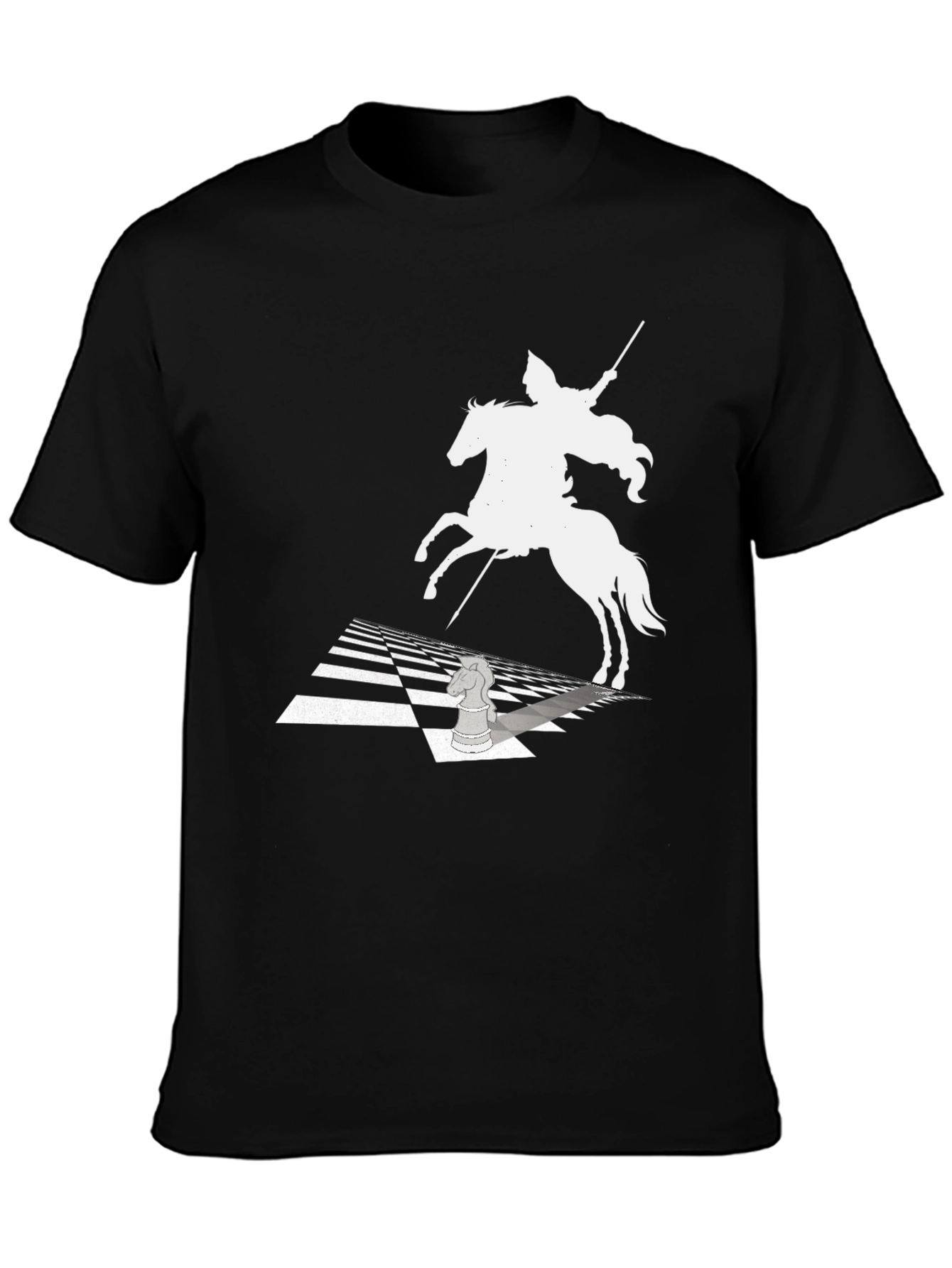 Chess Knight T-Shirt - Ride to Victory!