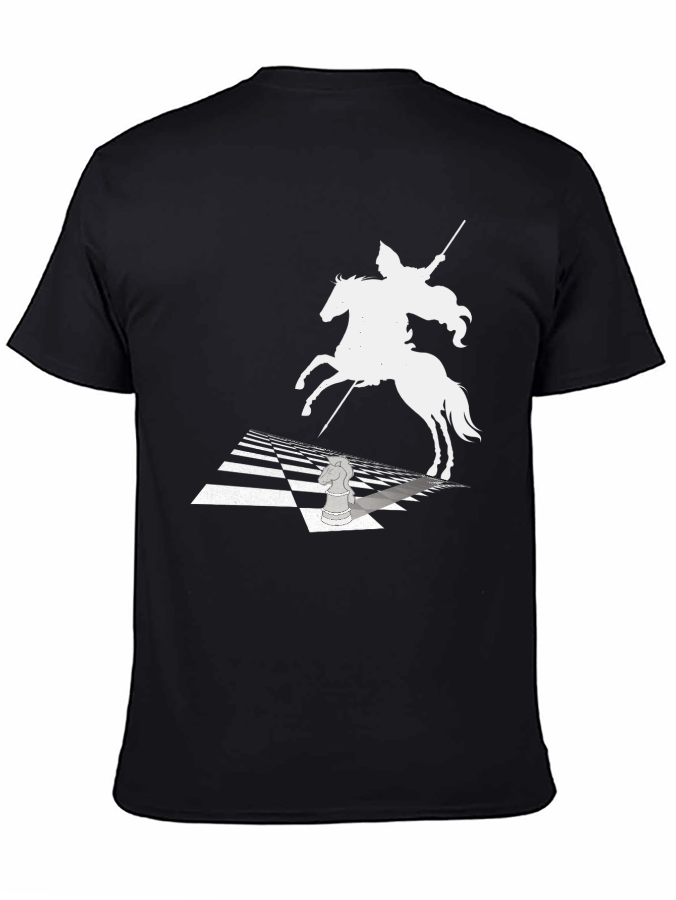 Chess Knight T-Shirt - Ride to Victory!