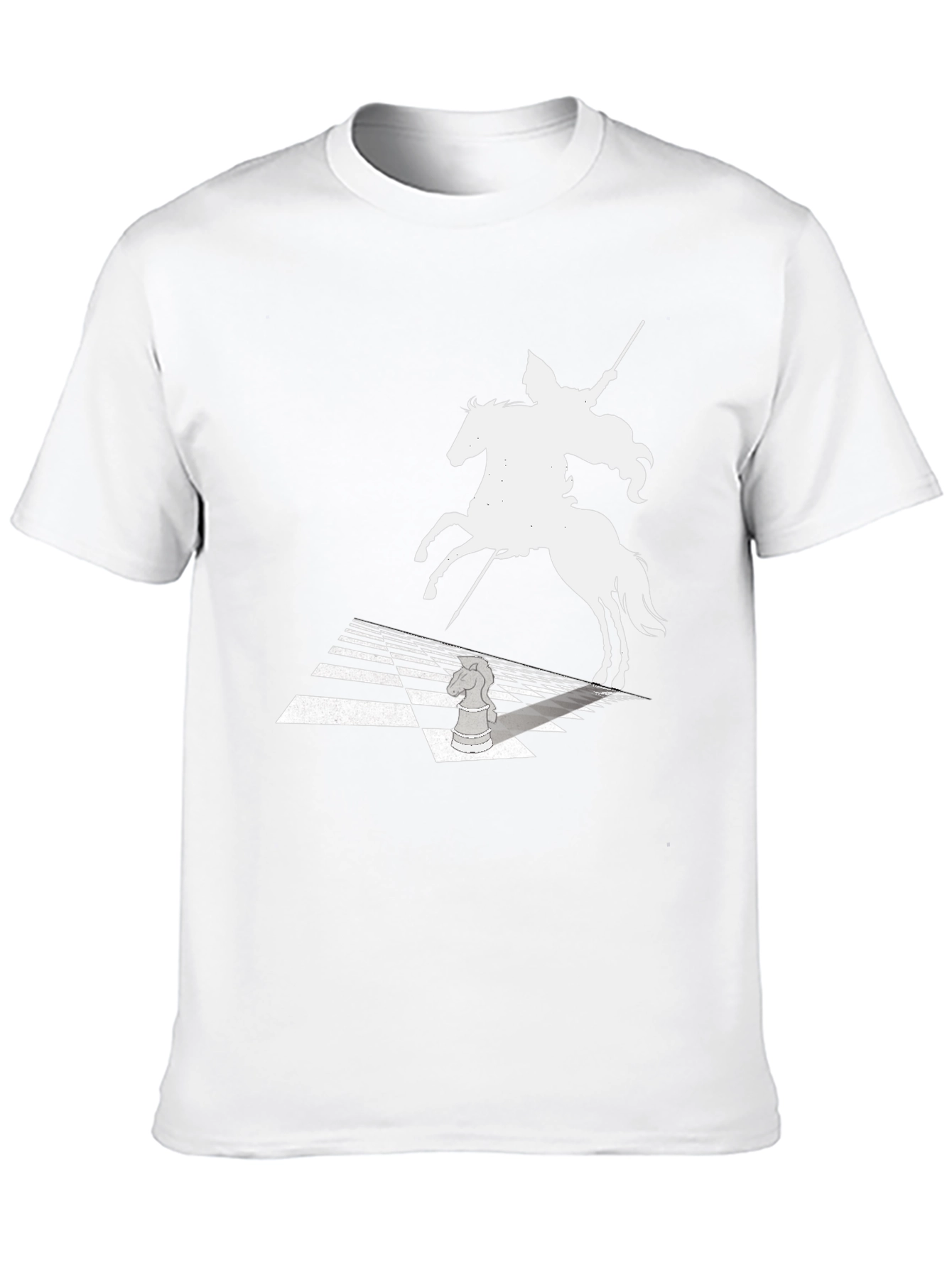 Chess Knight T-Shirt - Ride to Victory!