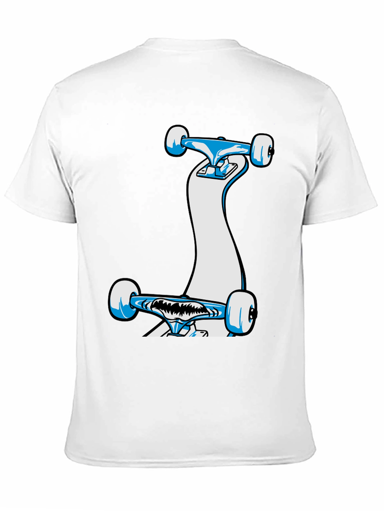 Skateboard Graphic Black T-Shirt