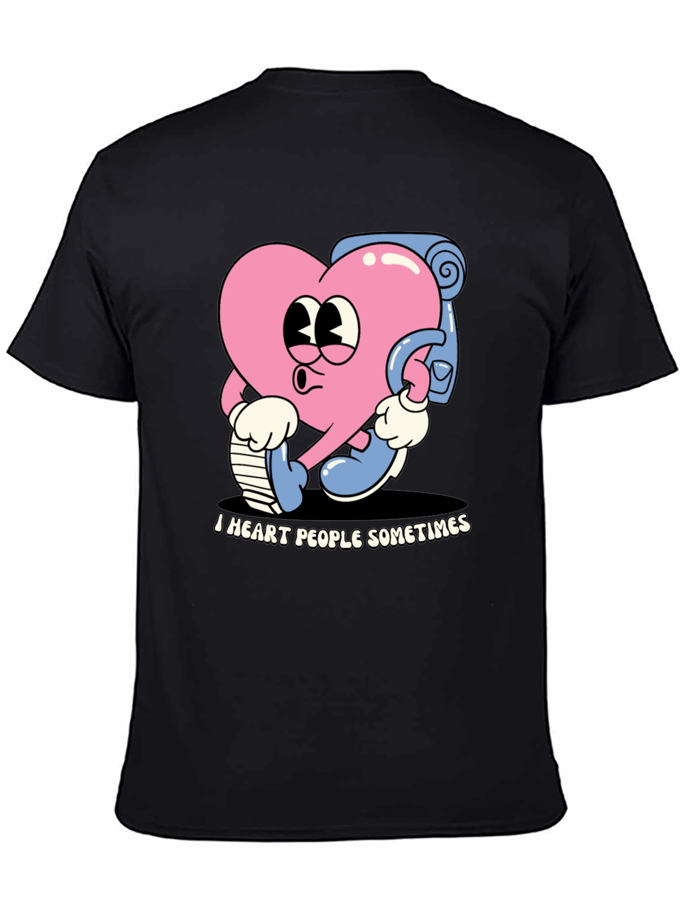 I Heart People Sometimes Graphic Tee