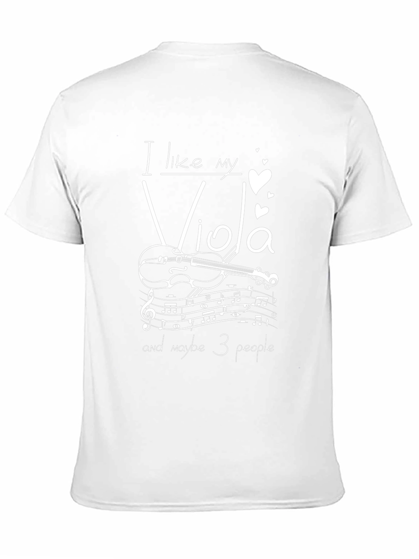 I Like My Viola T-Shirt