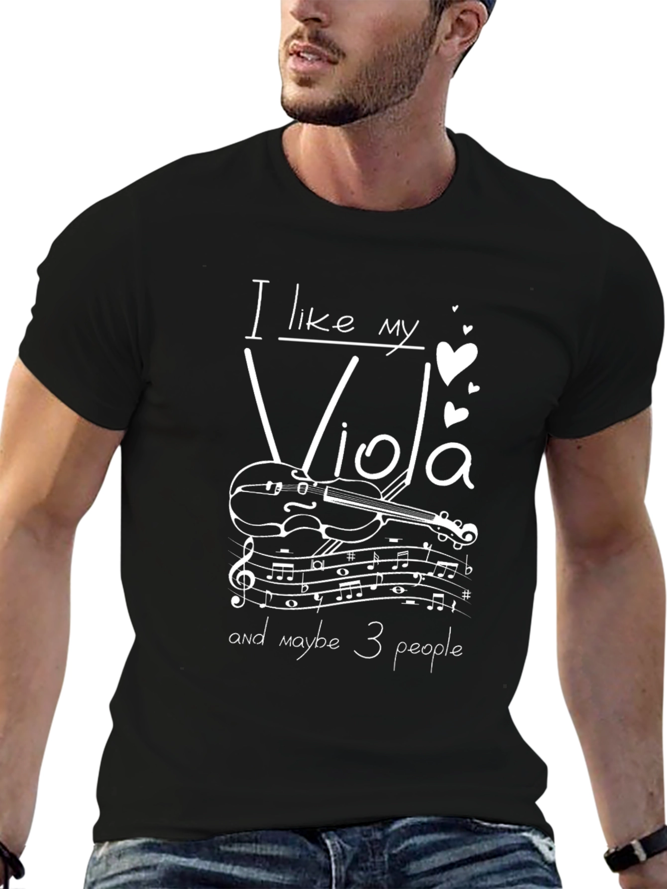 I Like My Viola T-Shirt