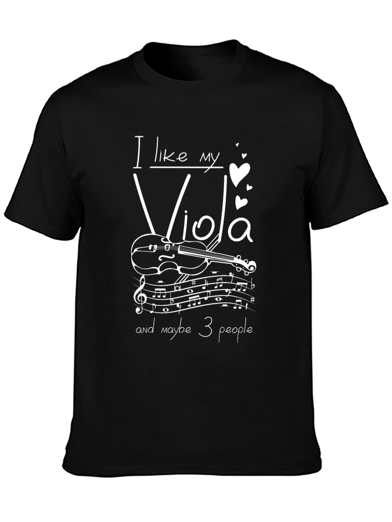 I Like My Viola T-Shirt