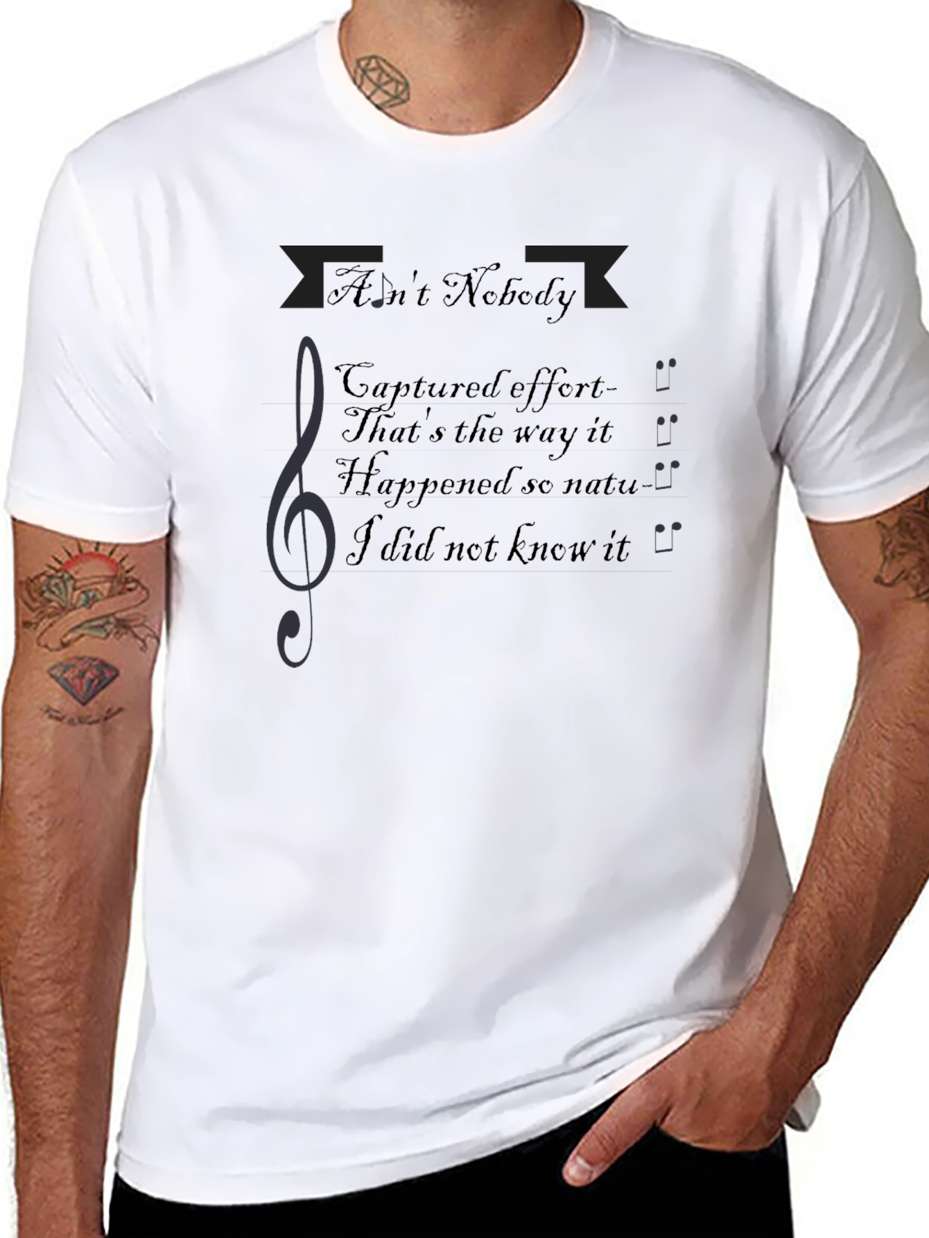 Aint Nobody Music T-Shirt