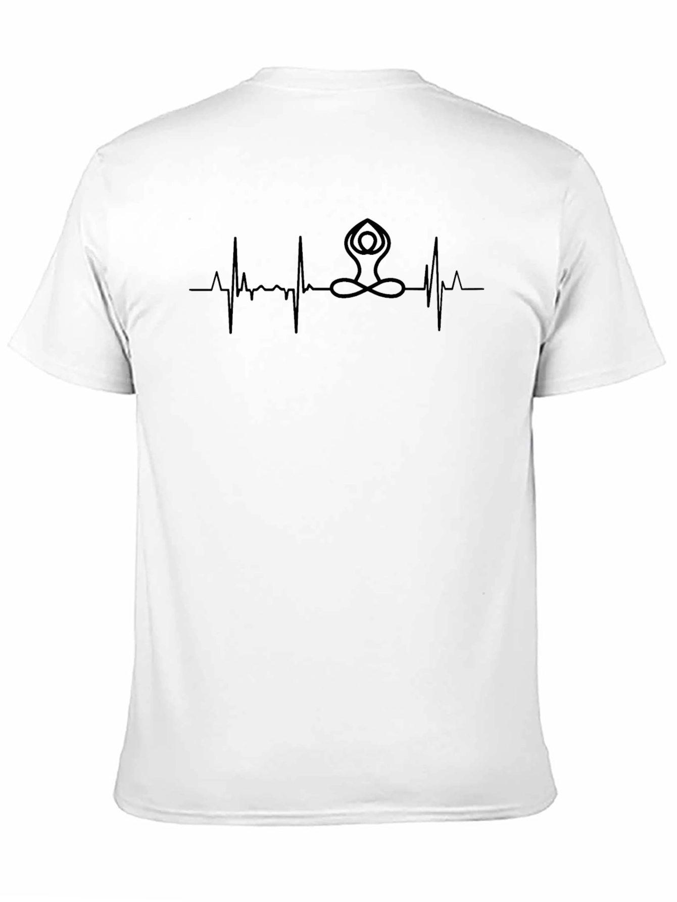 Yoga Heartbeat T-Shirt - Meditate in Style!