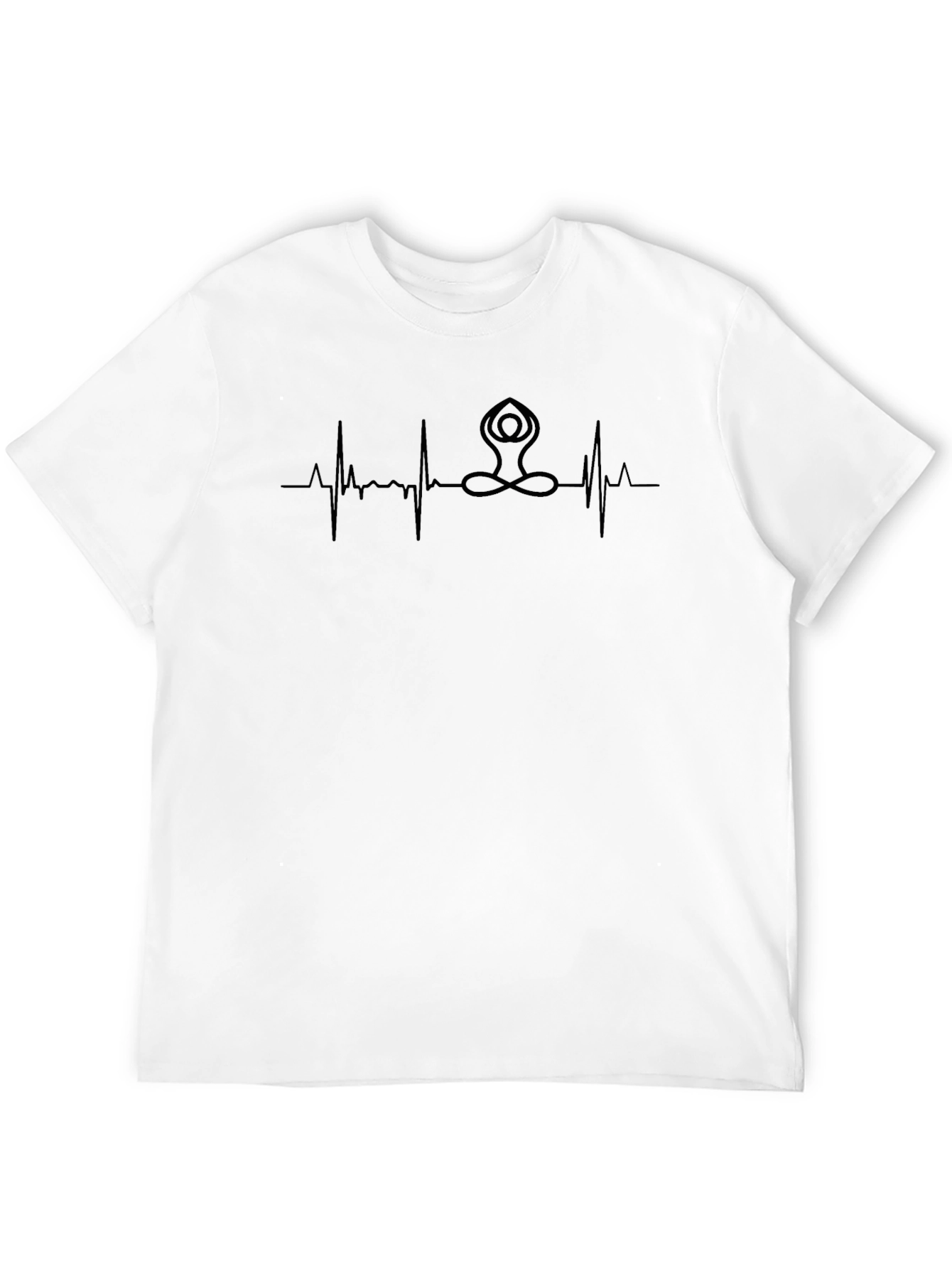 Yoga Heartbeat T-Shirt - Meditate in Style!