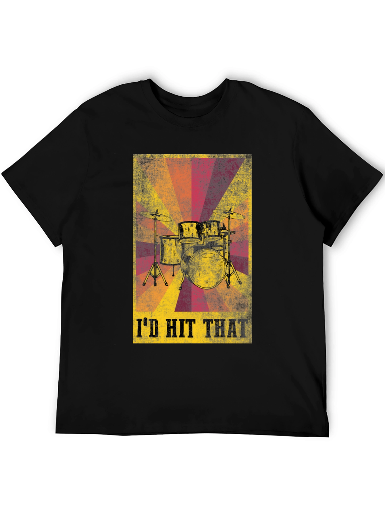 Id Hit That Drum Set T-Shirt