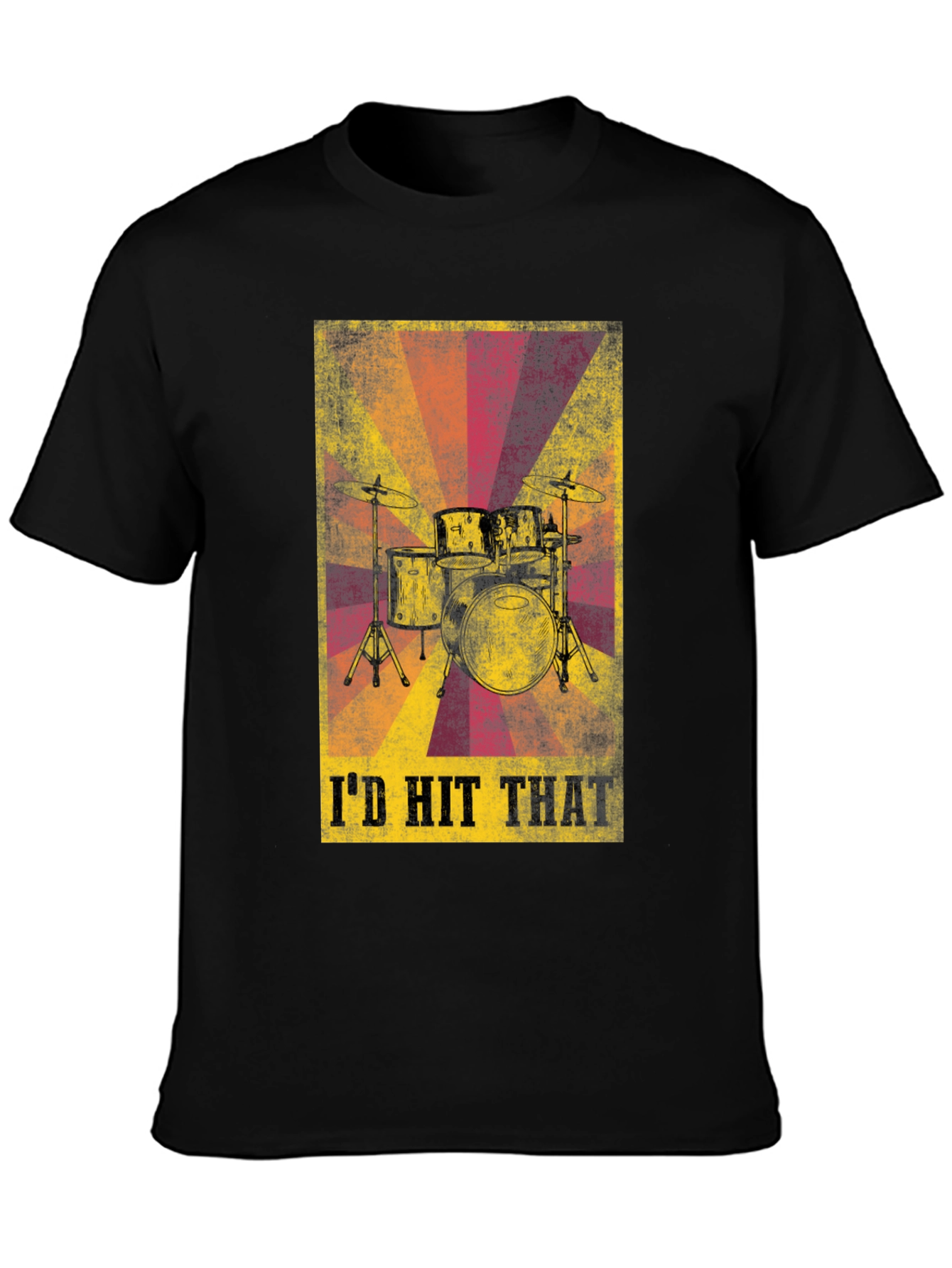 Id Hit That Drum Set T-Shirt