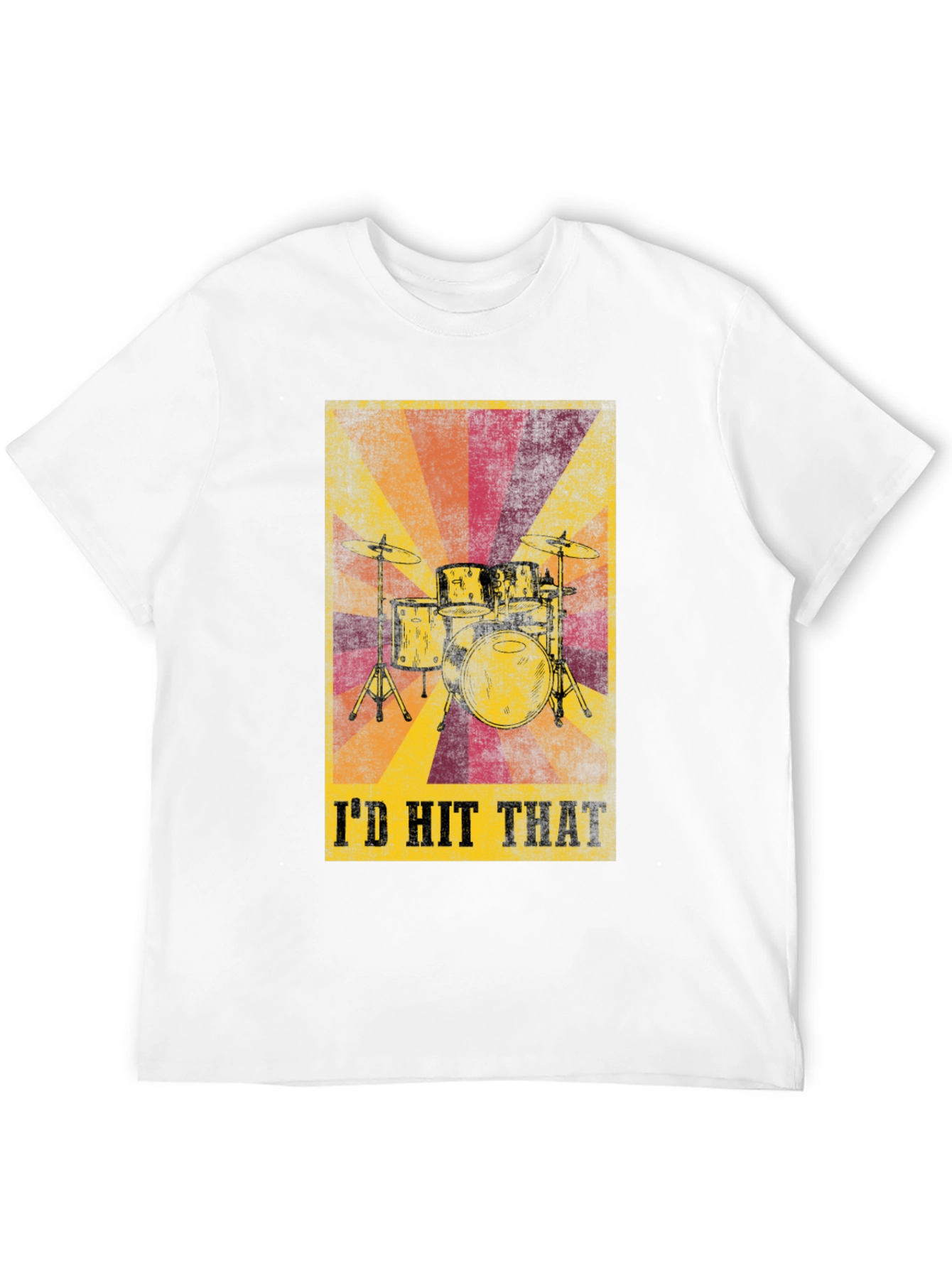 Id Hit That Drum Set T-Shirt
