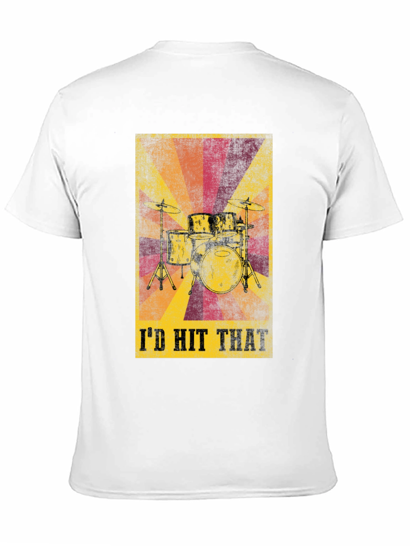 Id Hit That Drum Set T-Shirt