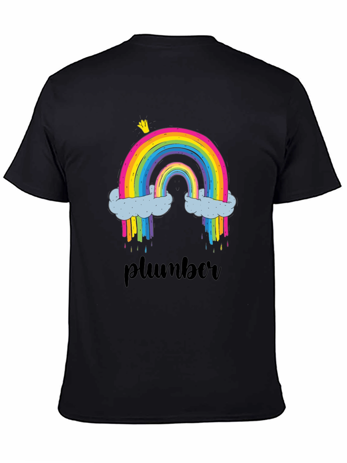 Rainbow Plumber T-Shirt - Fun & Unique Design
