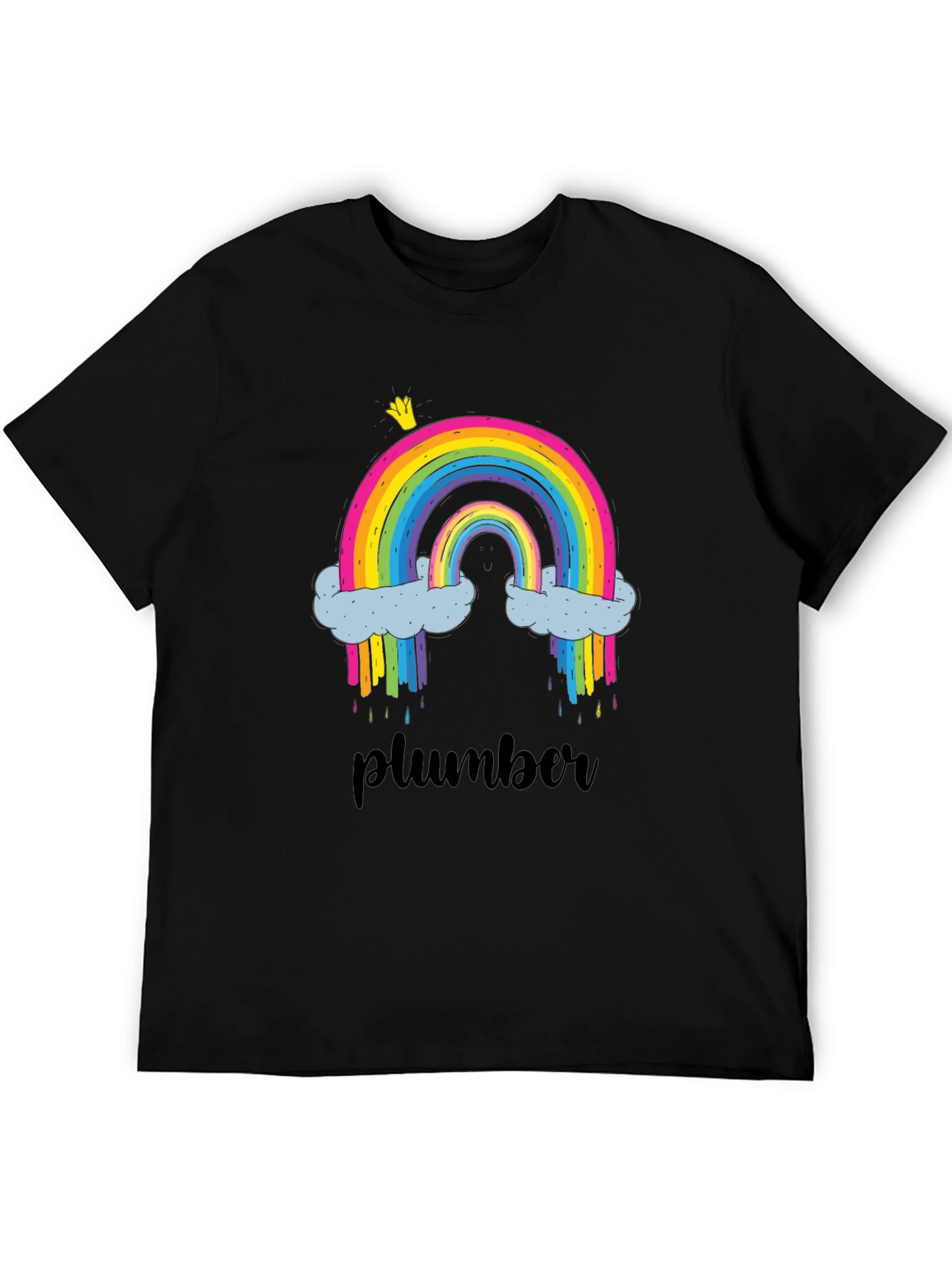 Rainbow Plumber T-Shirt - Fun & Unique Design