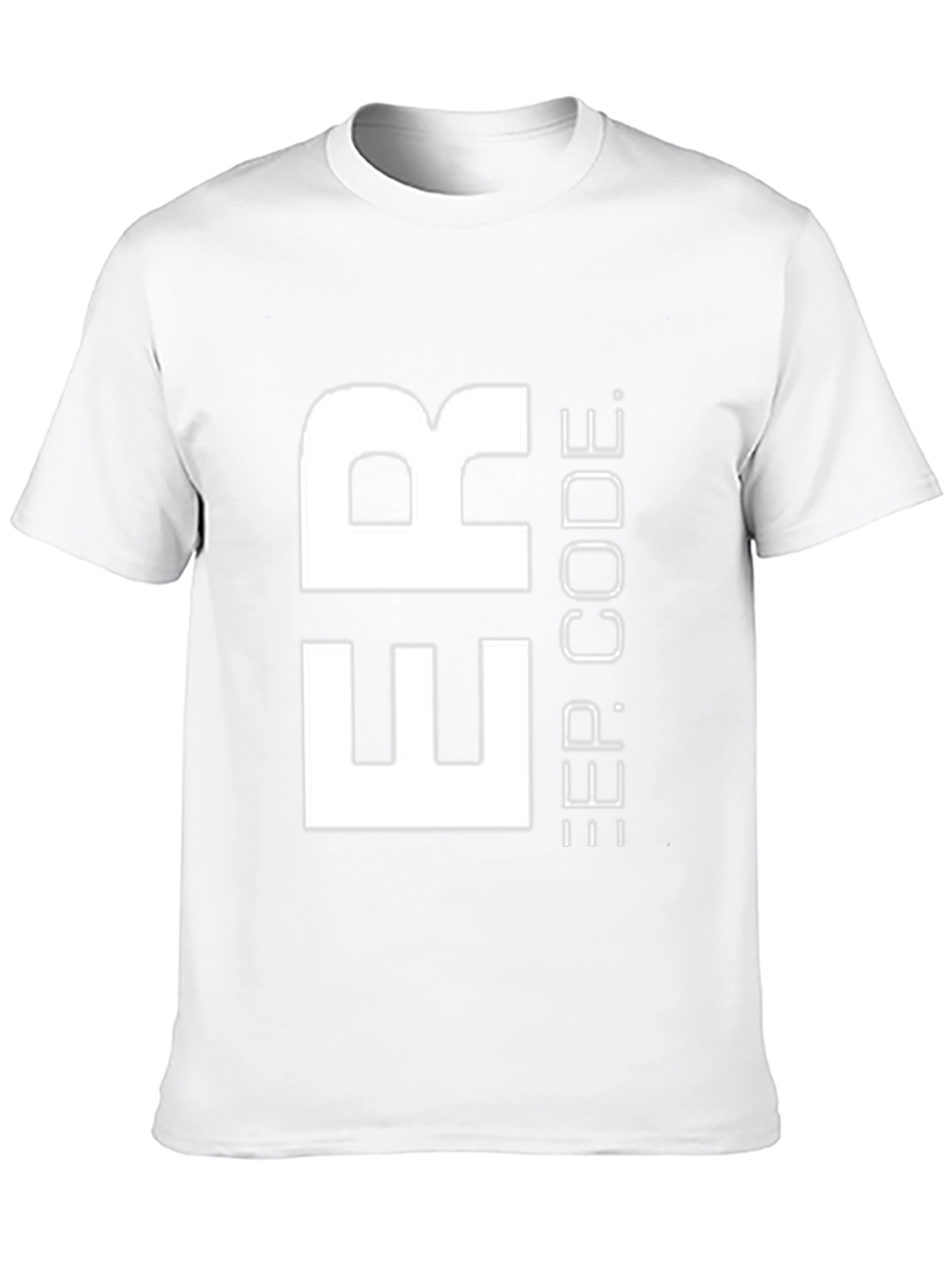 Deep Code T-Shirt - Modern Black Tee