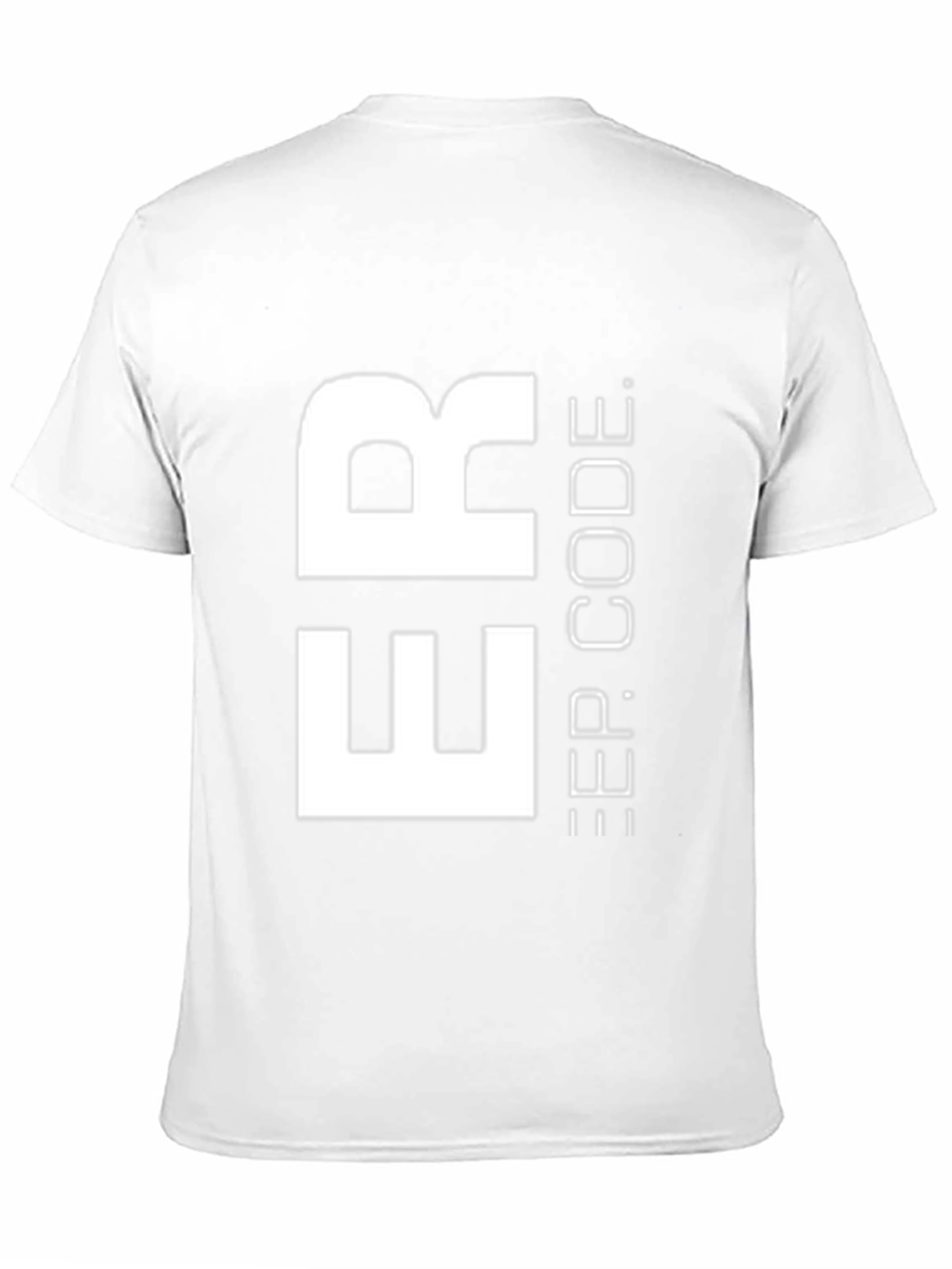 Deep Code T-Shirt - Modern Black Tee