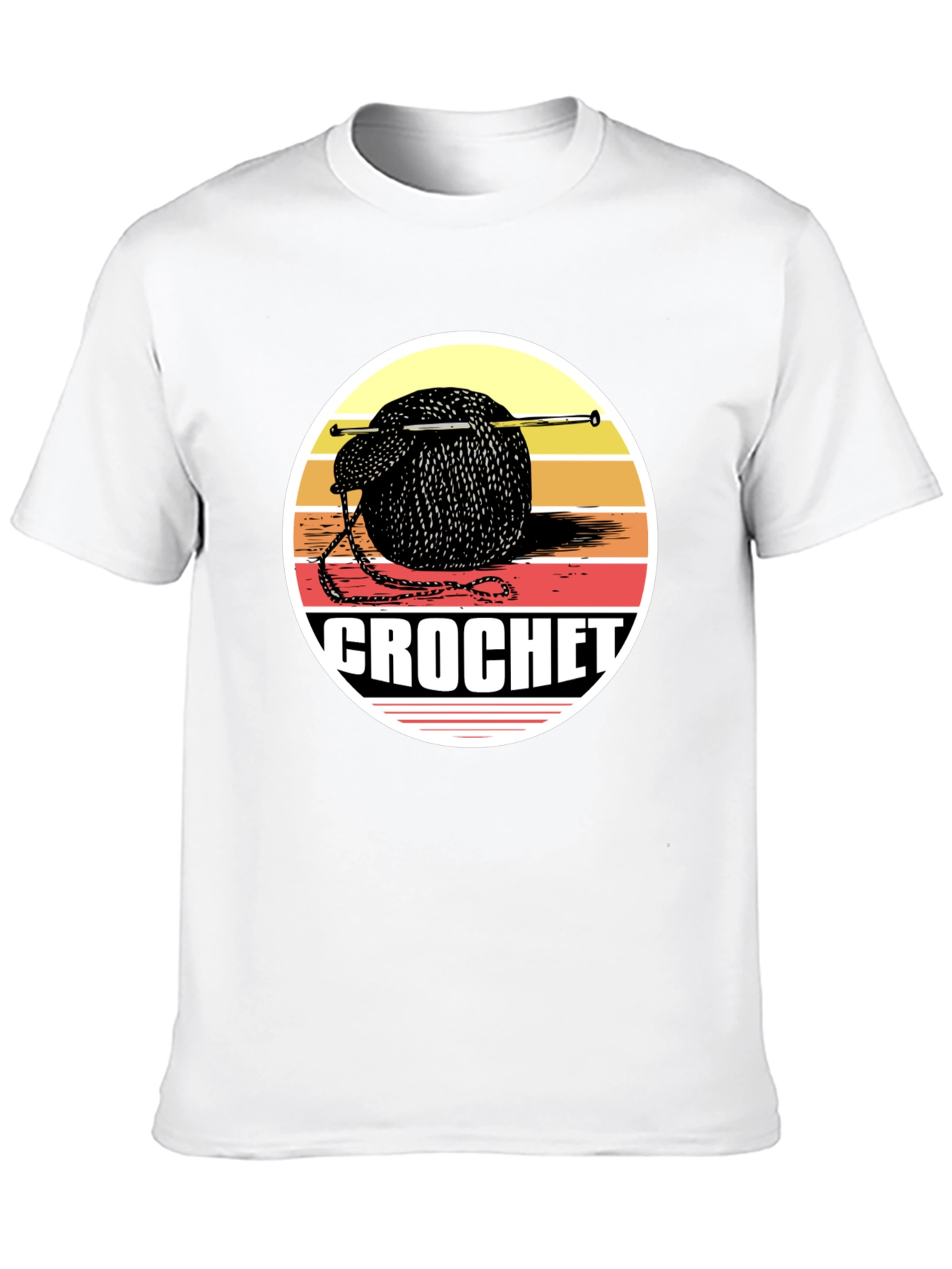 Crochet Yarn Ball Graphic Tee