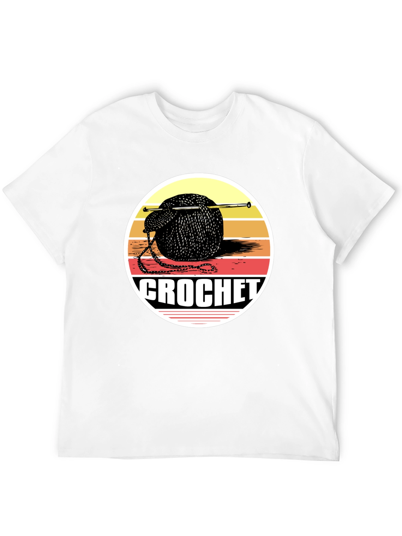 Crochet Yarn Ball Graphic Tee