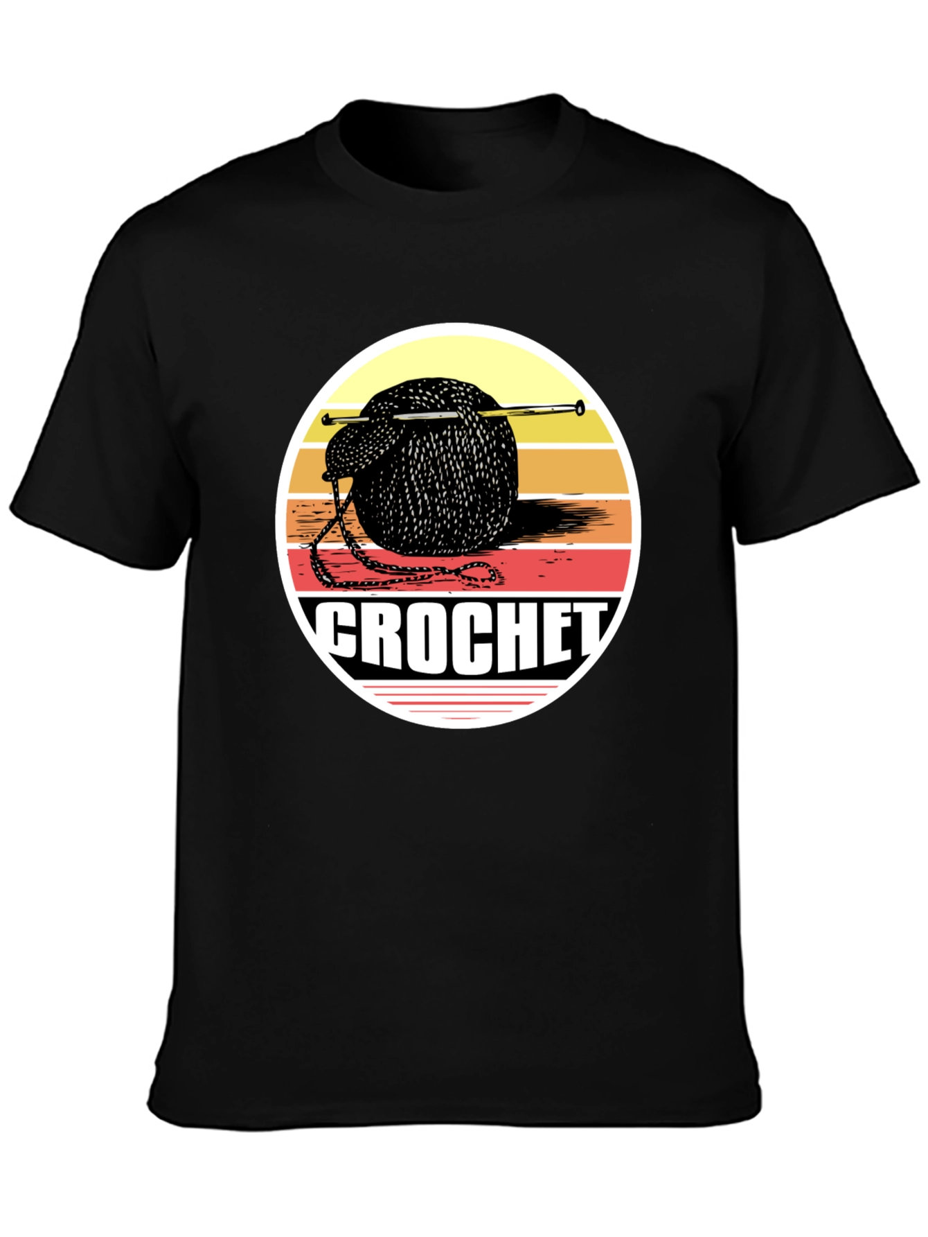 Crochet Yarn Ball Graphic Tee