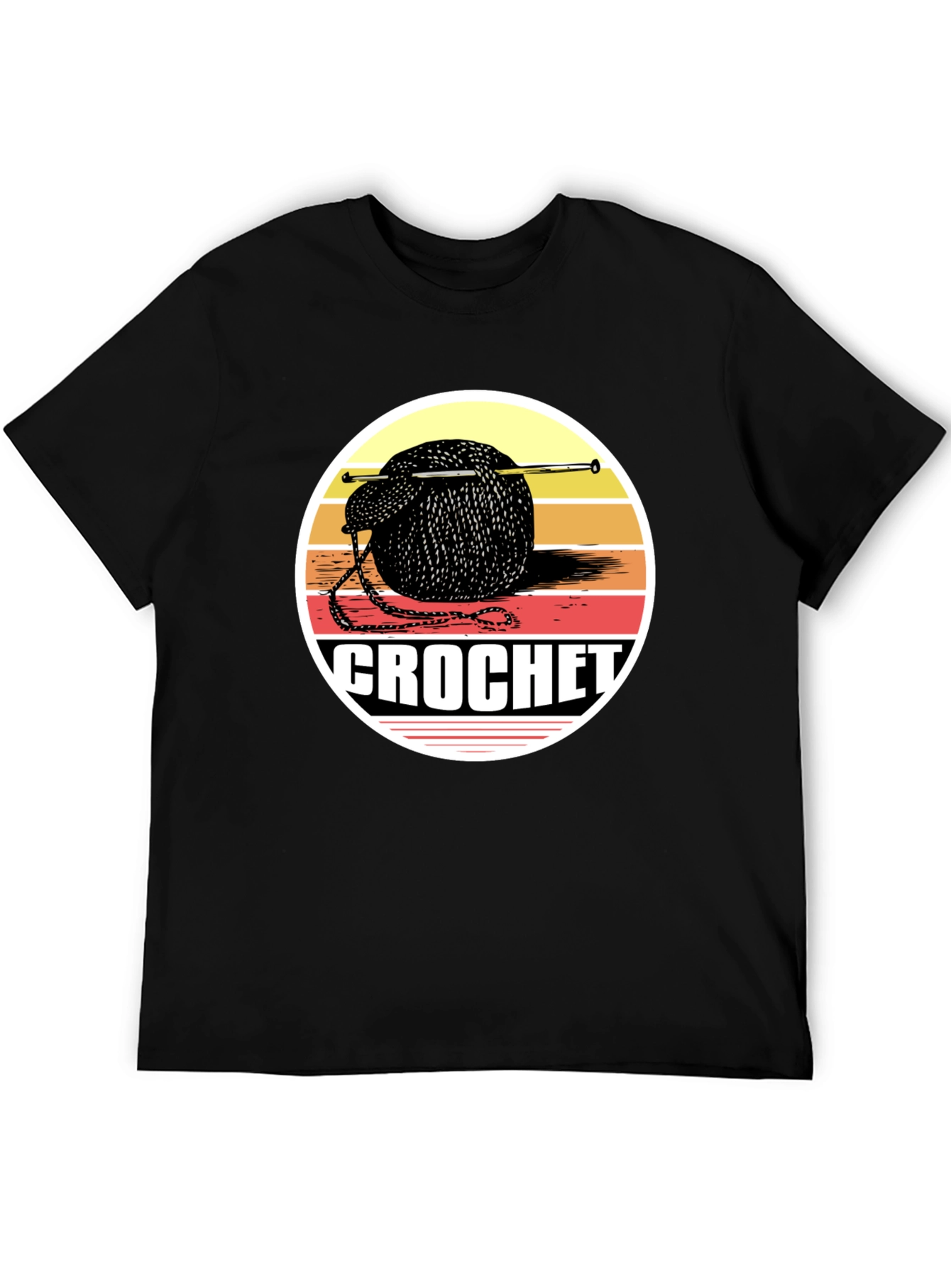 Crochet Yarn Ball Graphic Tee