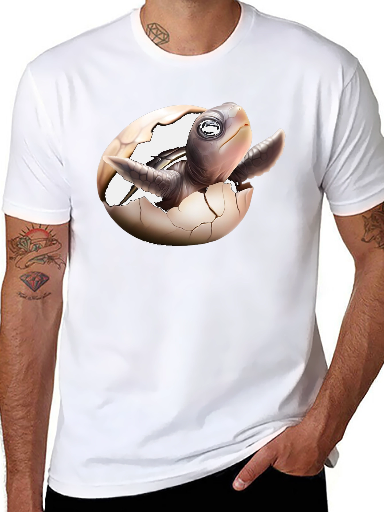 Turtle Hatchling T-Shirt - New Life Design