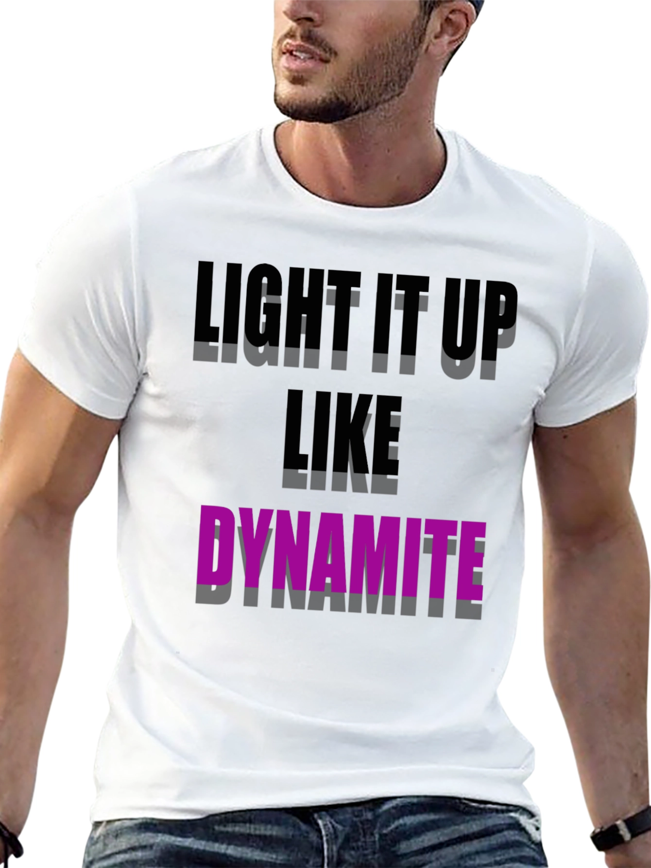 Light It Up Like Dynamite Graphic Tee