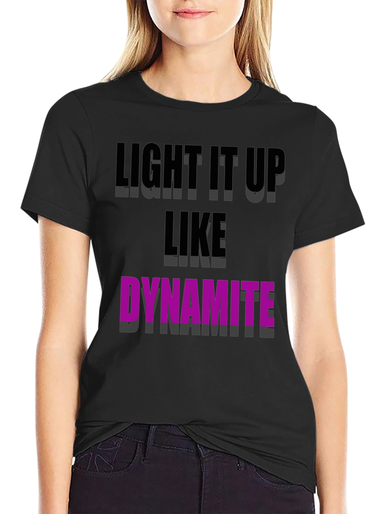 Light It Up Like Dynamite Graphic Tee