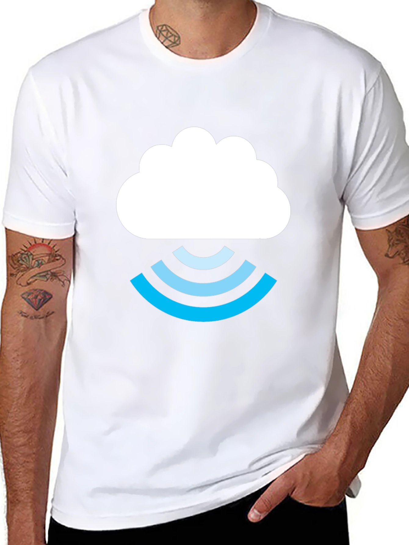 Cloud Connection T-Shirt - Modern Style