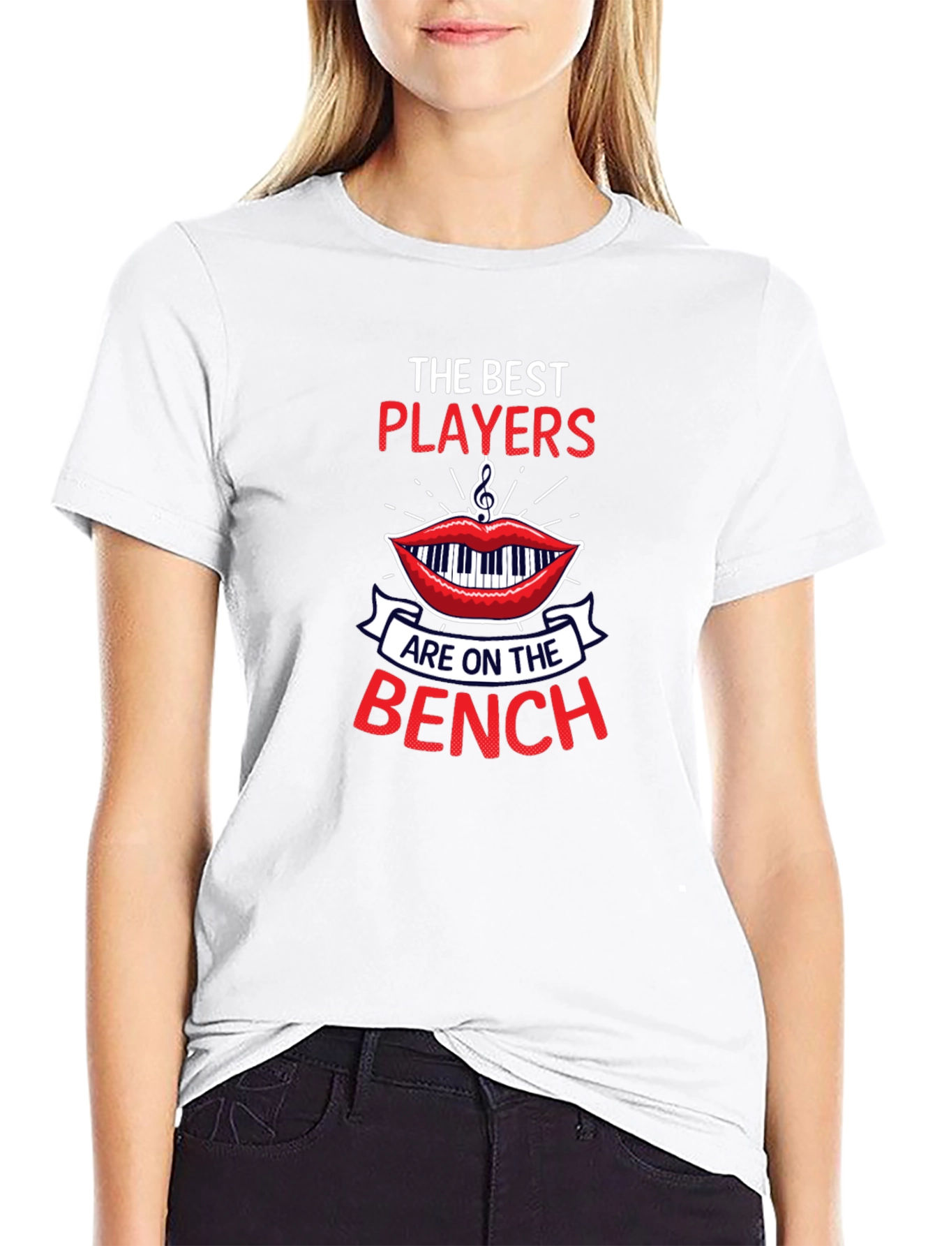 The Best Players Bench T-Shirt - Musical Humor