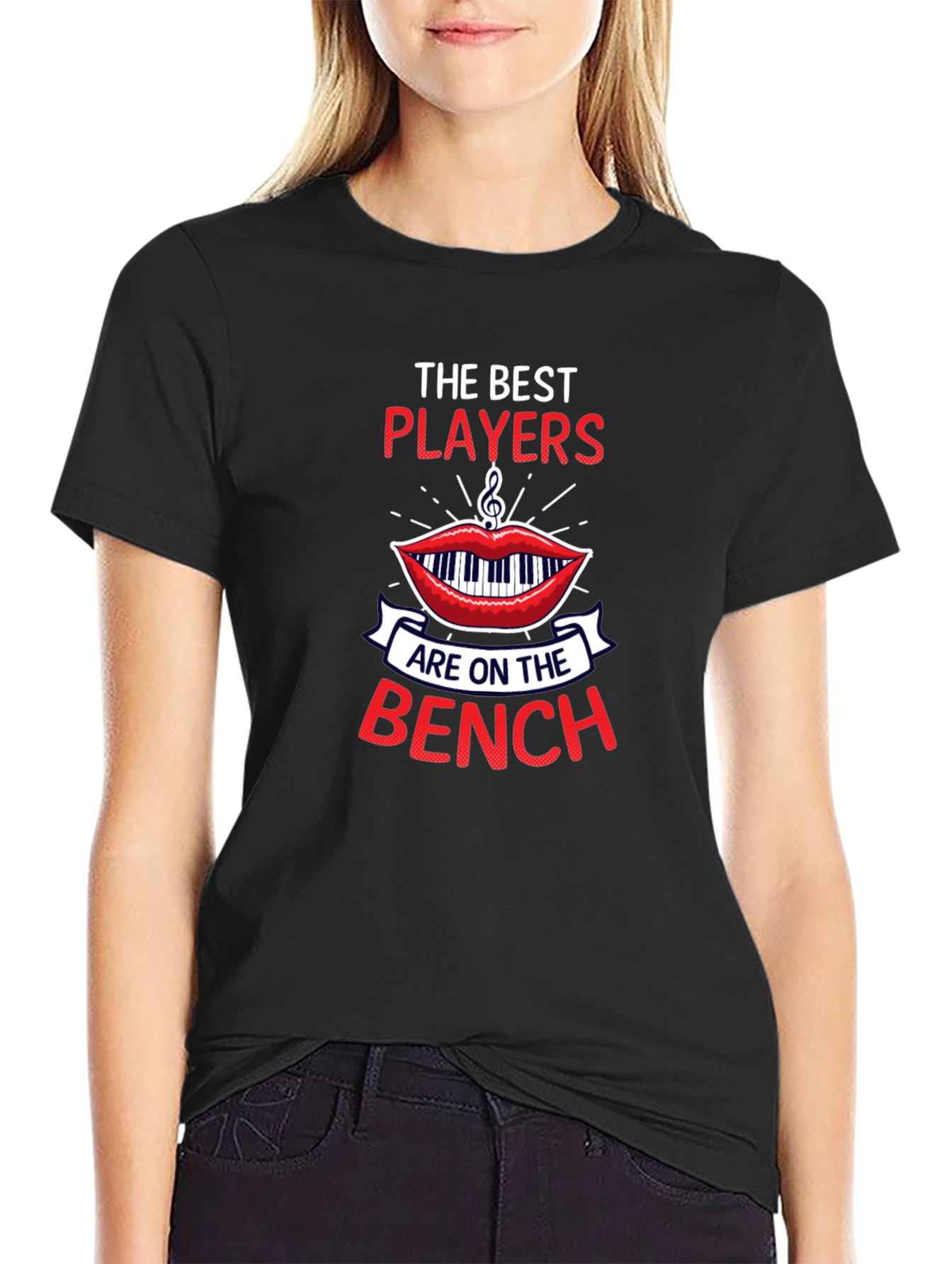 The Best Players Bench T-Shirt - Musical Humor