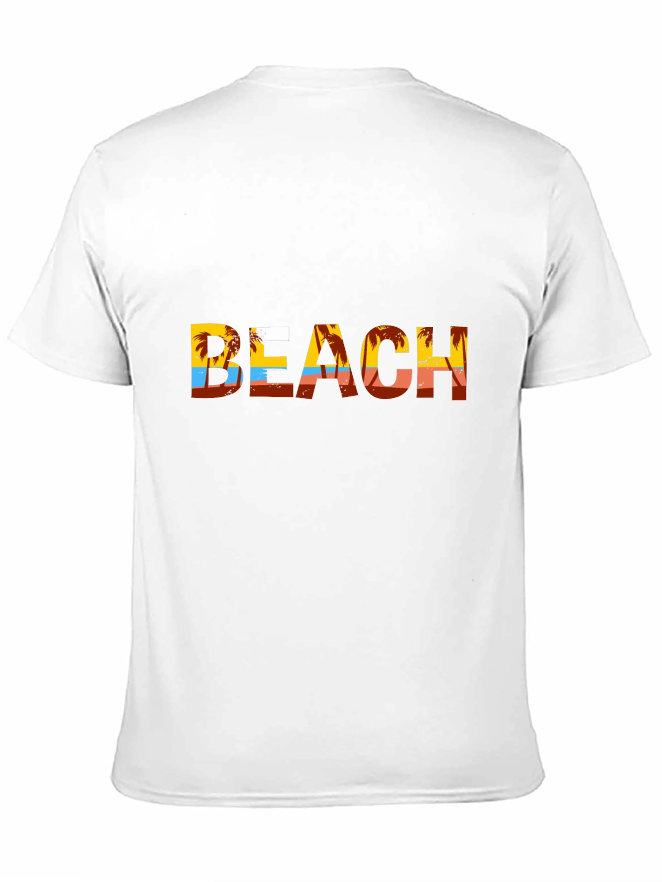 Beach Palm Tree Graphic T-Shirt - Vacation Vibes