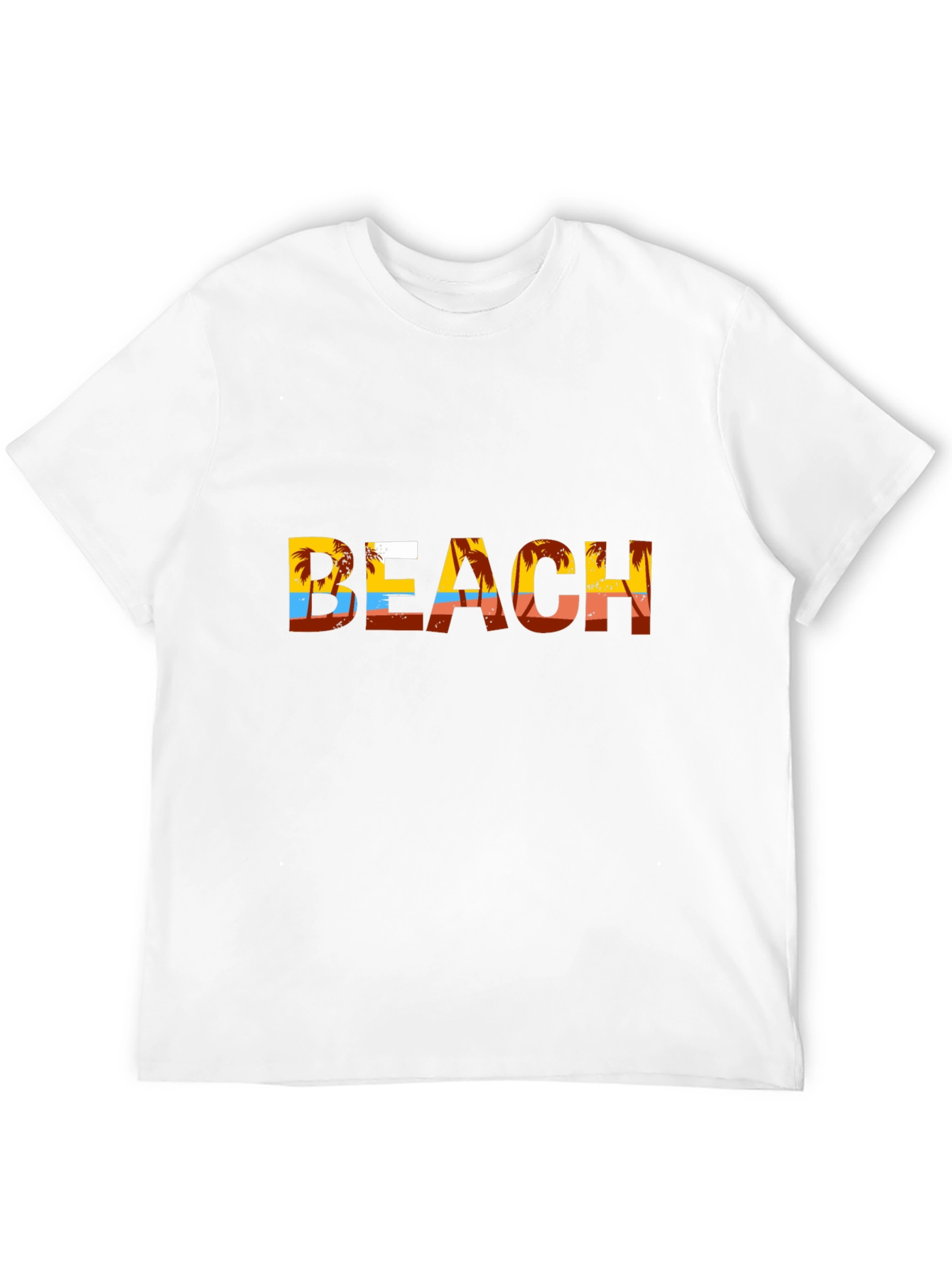 Beach Palm Tree Graphic T-Shirt - Vacation Vibes