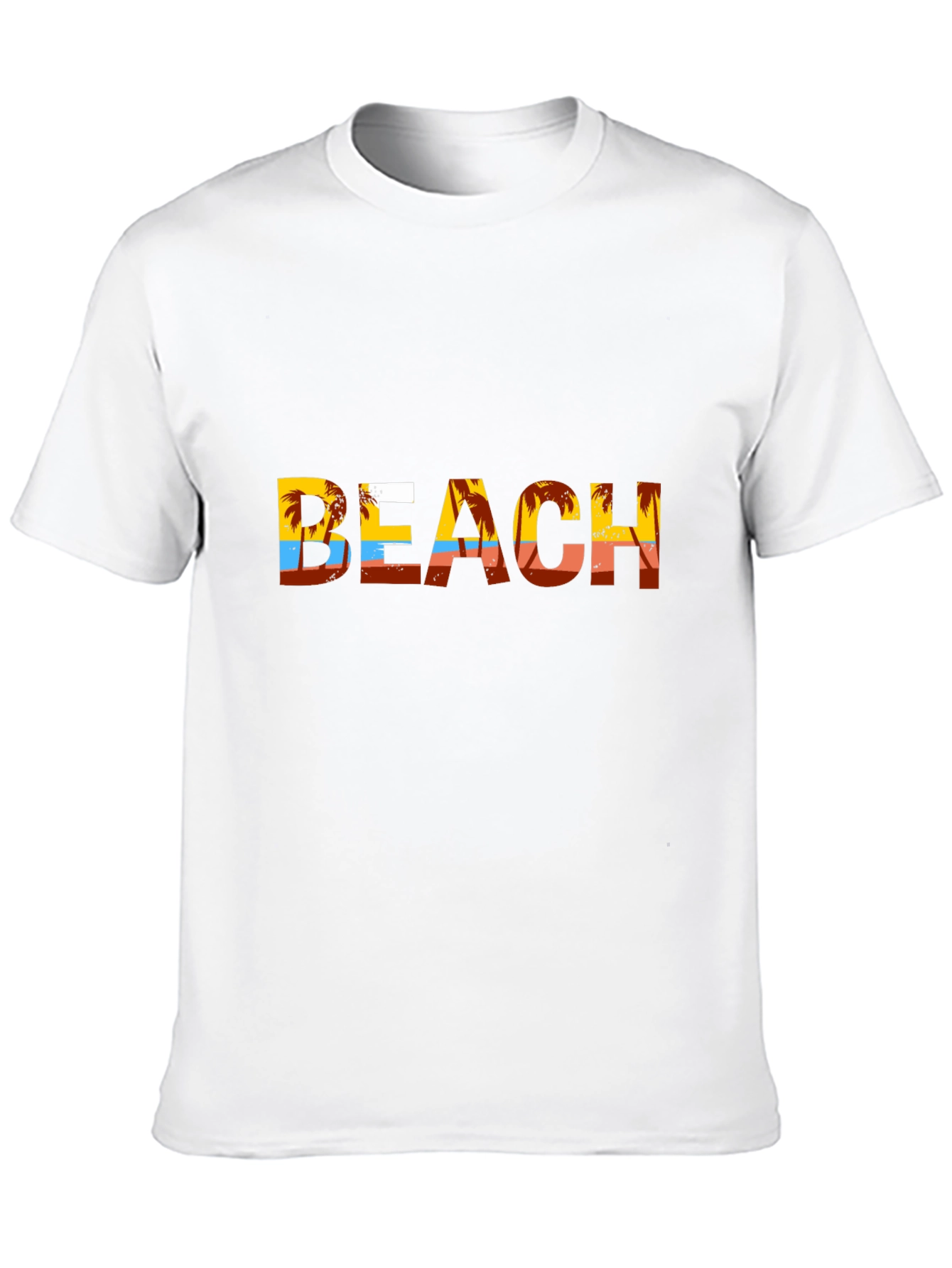 Beach Palm Tree Graphic T-Shirt - Vacation Vibes