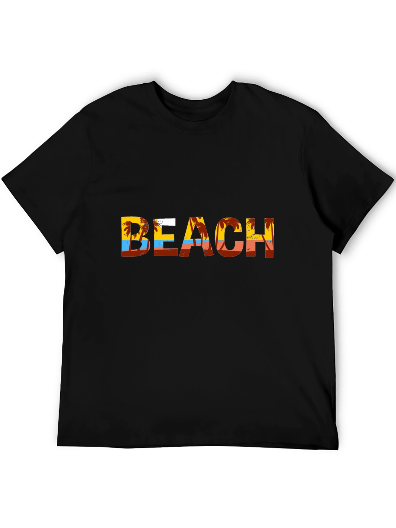 Beach Palm Tree Graphic T-Shirt - Vacation Vibes