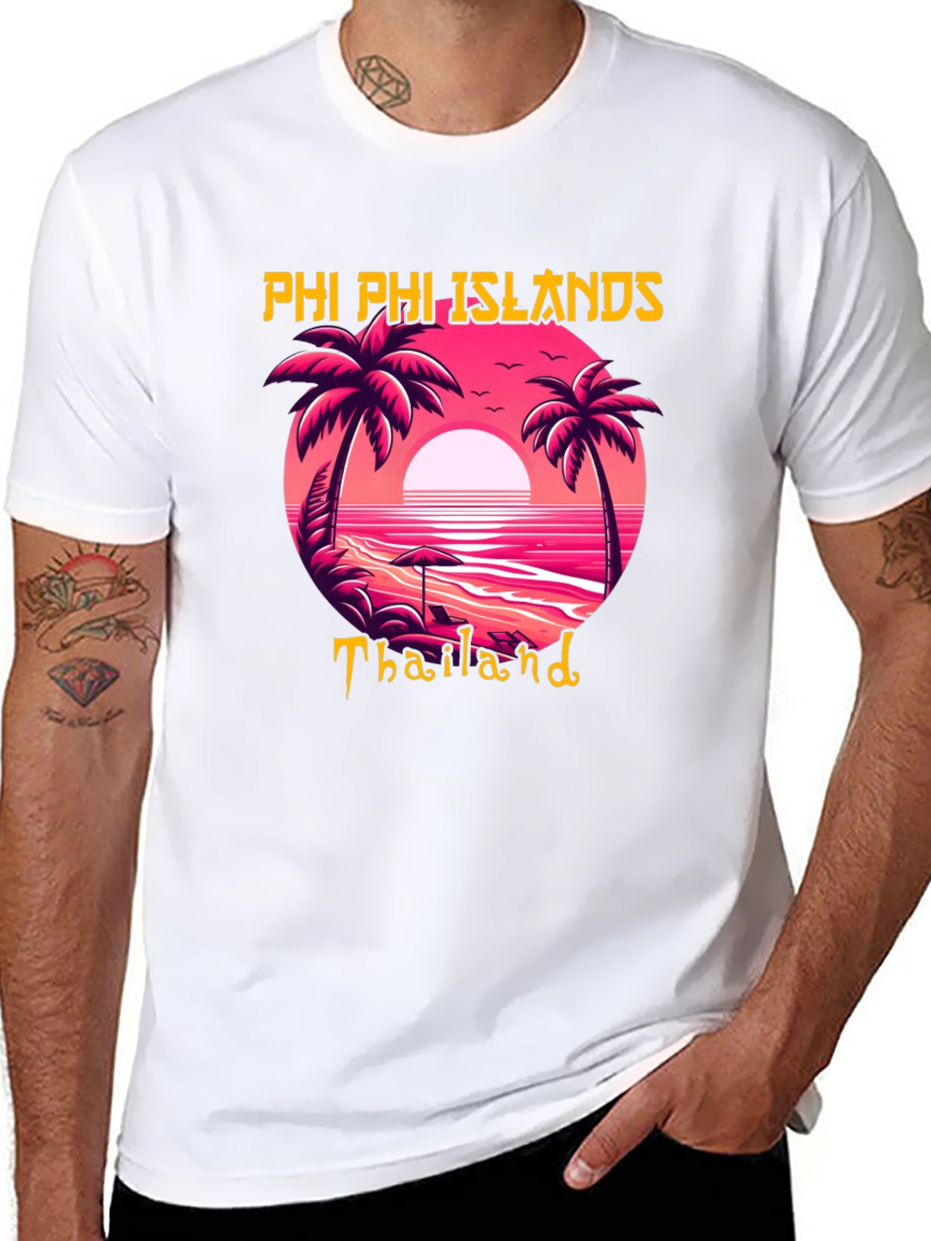 Phi Phi Islands Thailand Graphic Tee