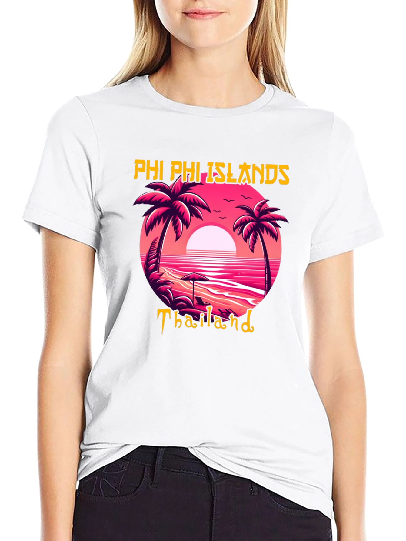 Phi Phi Islands Thailand Graphic Tee