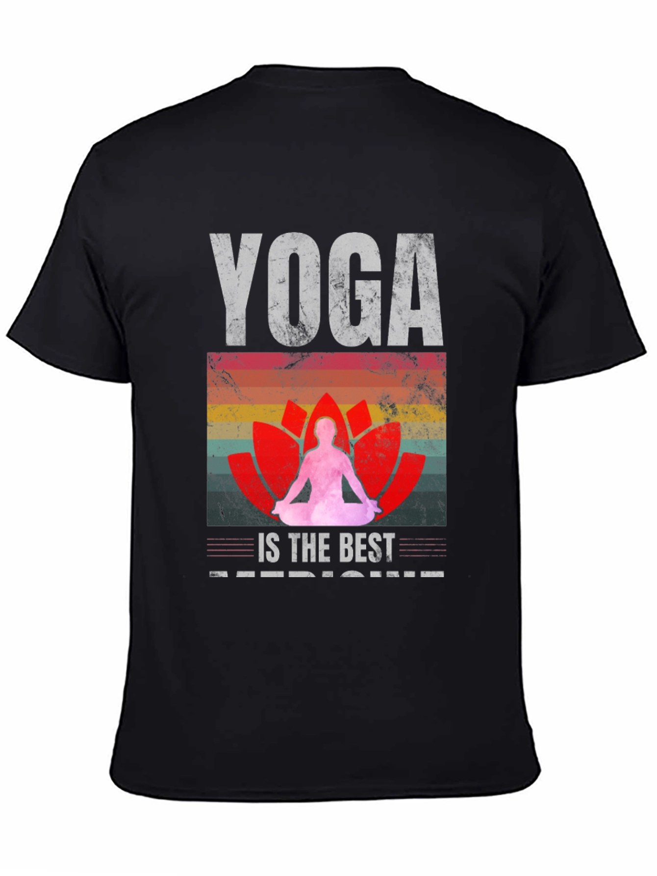 Yoga is the Best Medicine Graphic T-Shirt