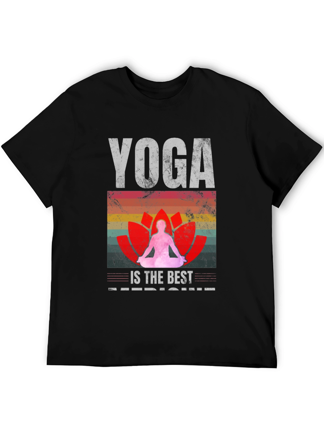 Yoga is the Best Medicine Graphic T-Shirt