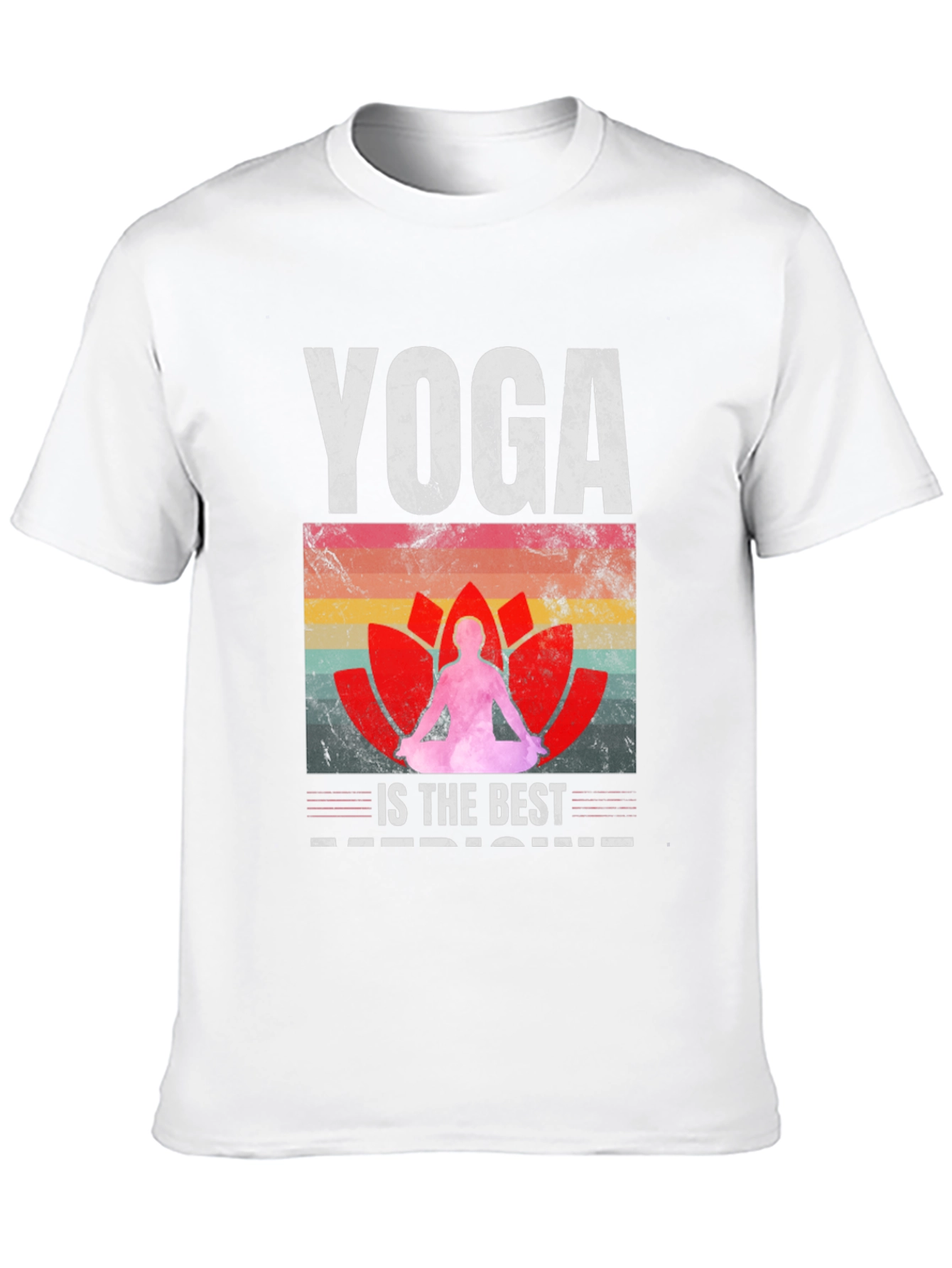 Yoga is the Best Medicine Graphic T-Shirt