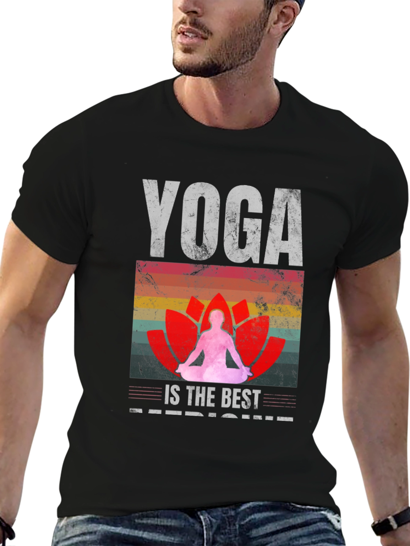 Yoga is the Best Medicine Graphic T-Shirt