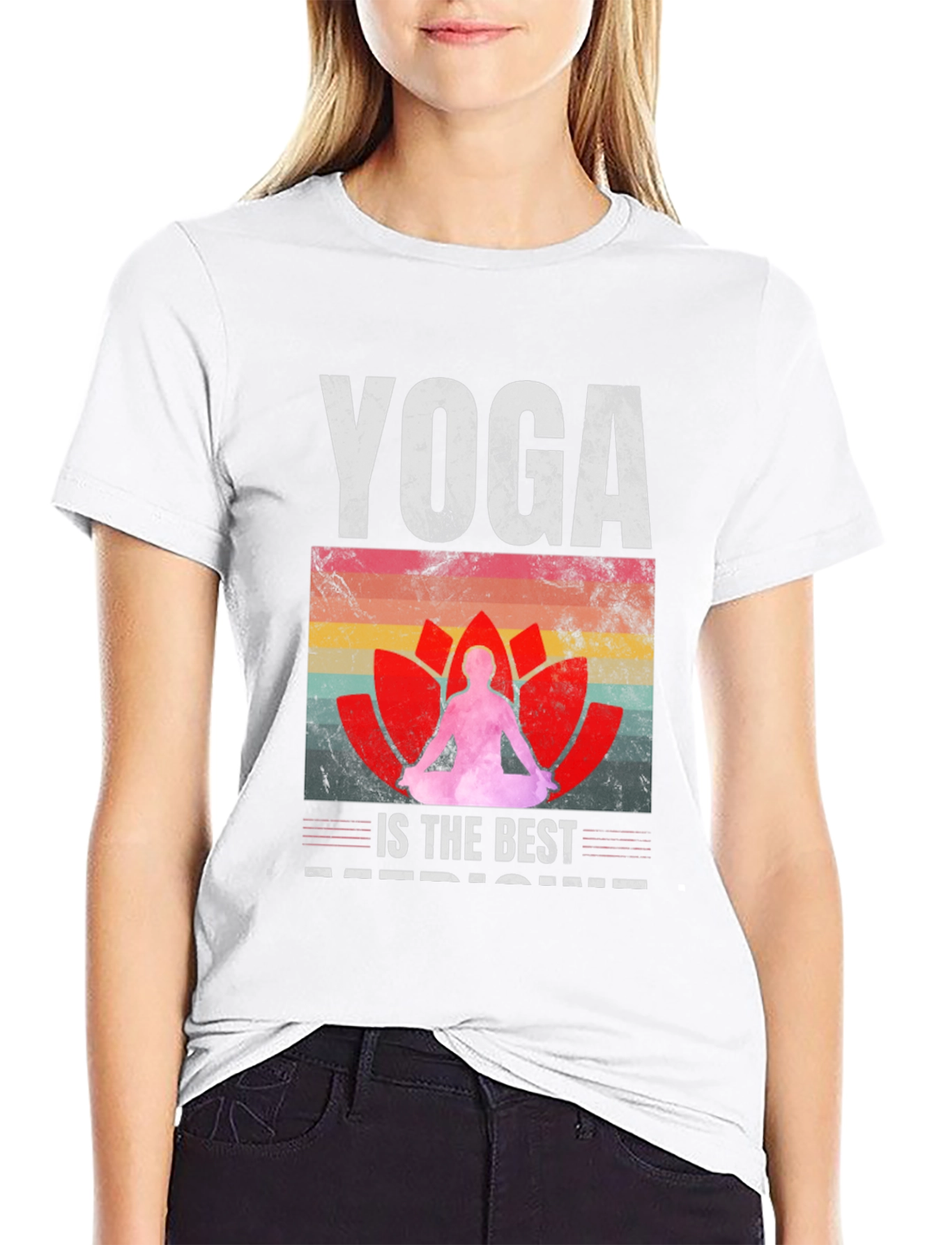 Yoga is the Best Medicine Graphic T-Shirt
