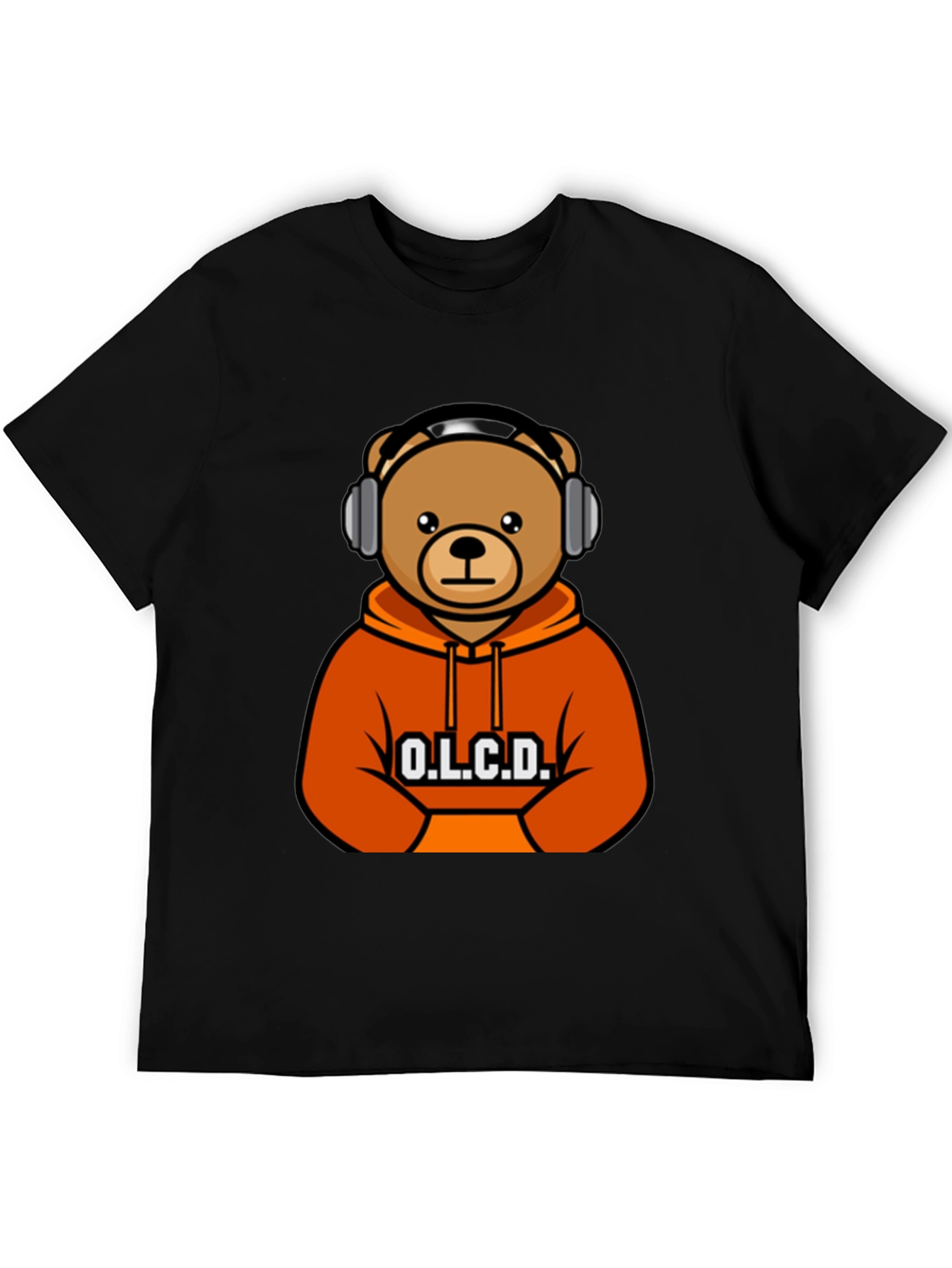 Bear With Headphones T-Shirt