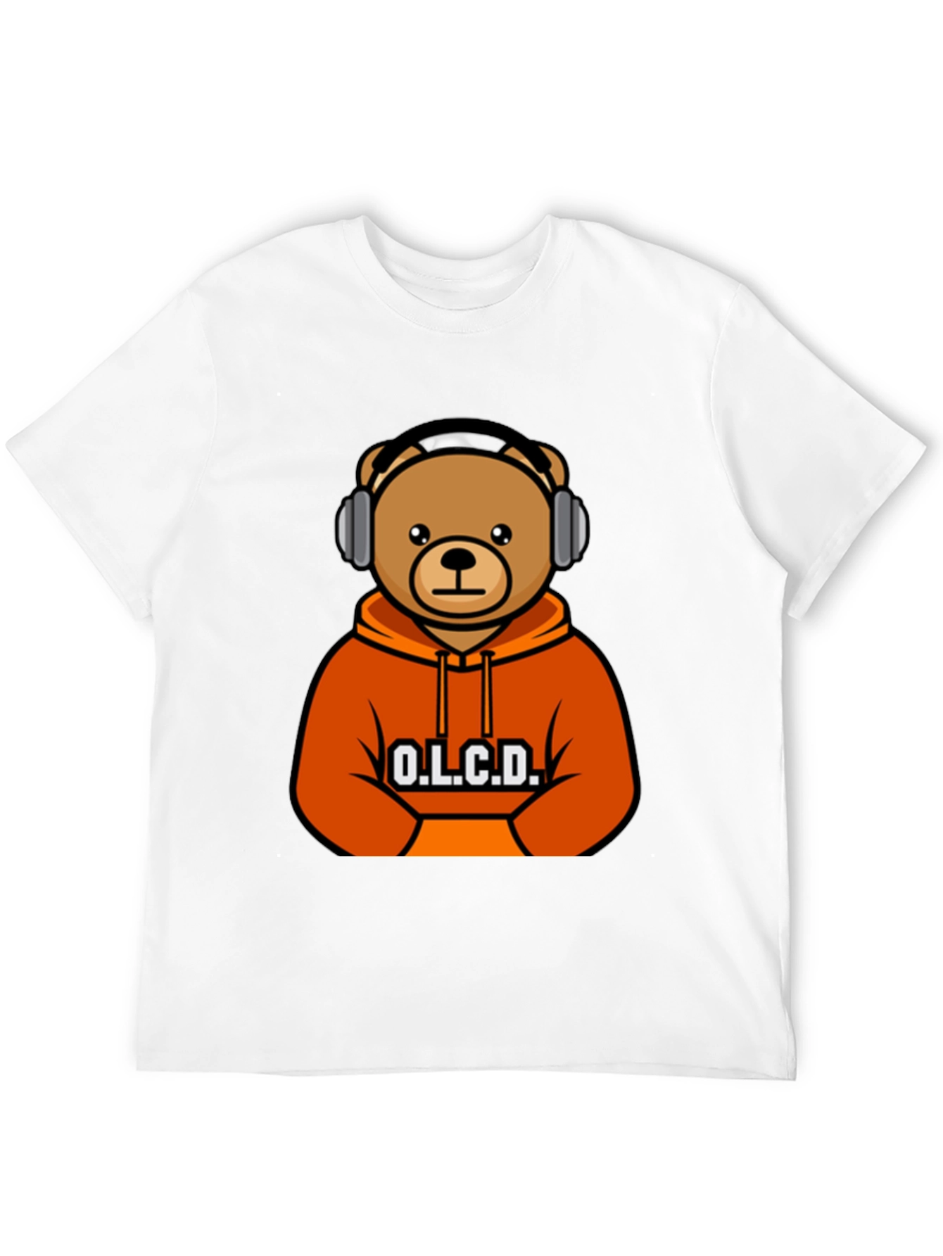 Bear With Headphones T-Shirt