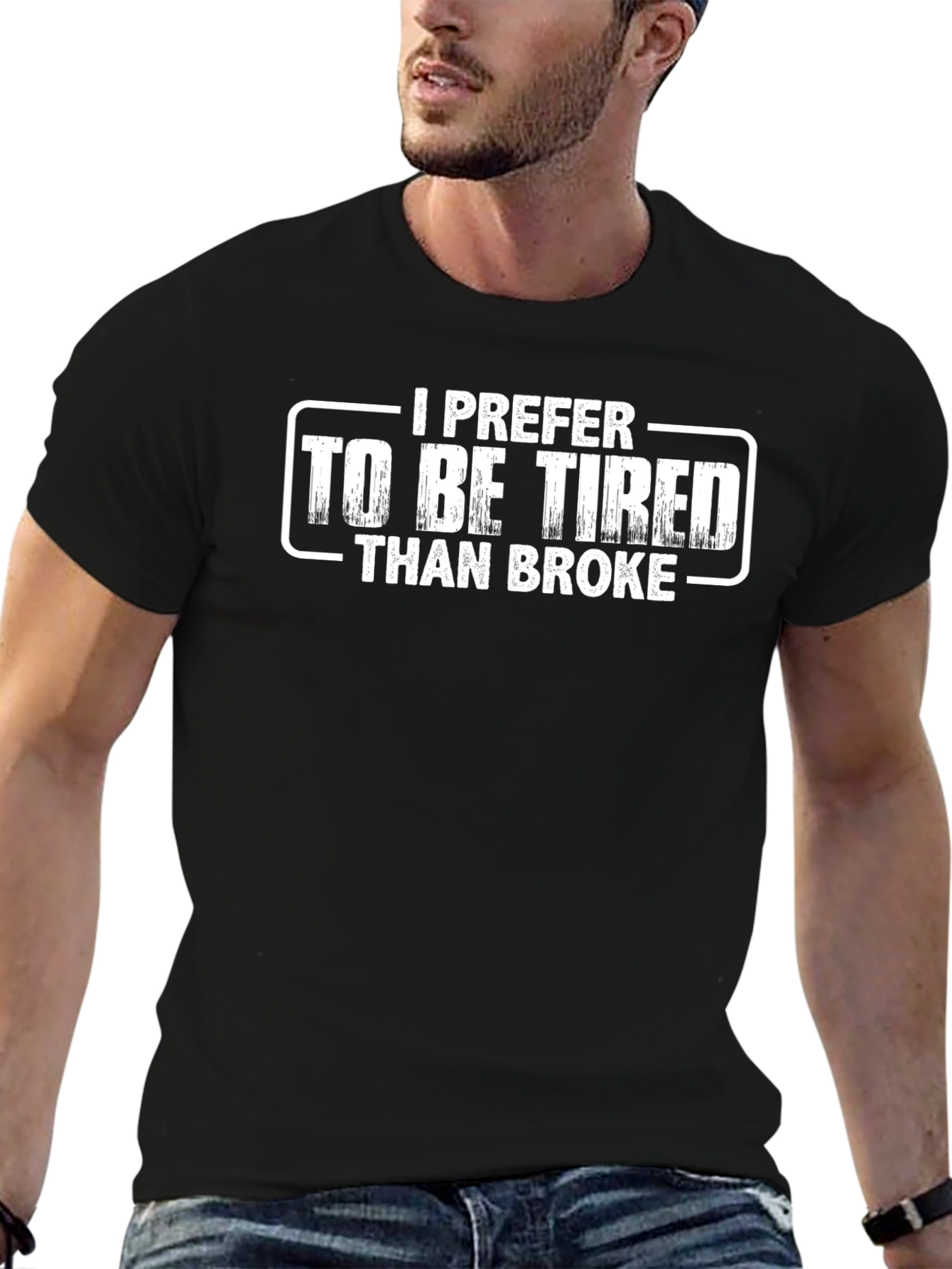 Tired Than Broke Graphic Tee