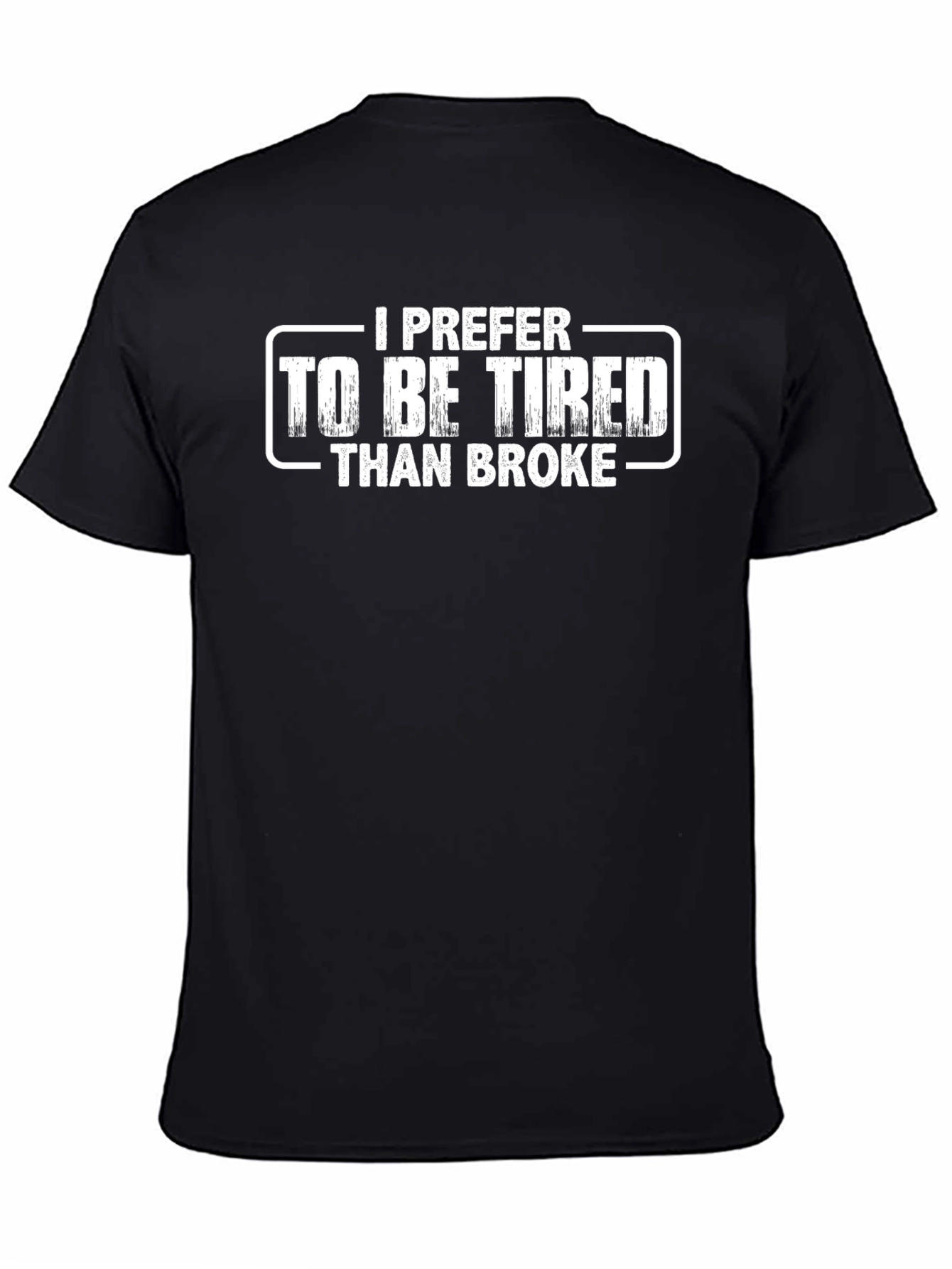 Tired Than Broke Graphic Tee