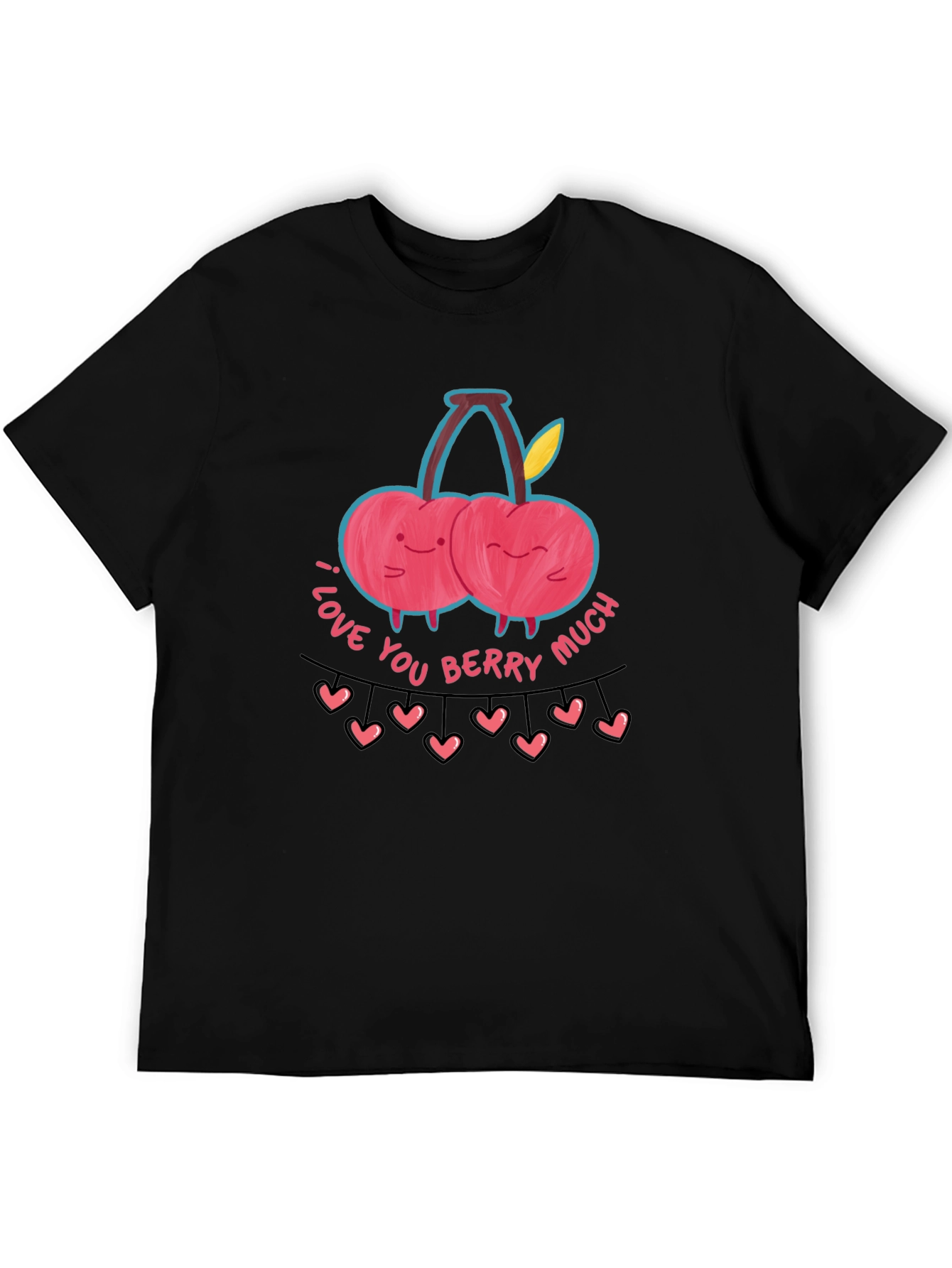 I Love You Berry Much Graphic Tee
