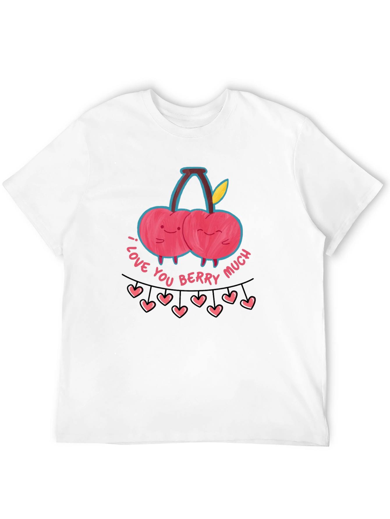 I Love You Berry Much Graphic Tee