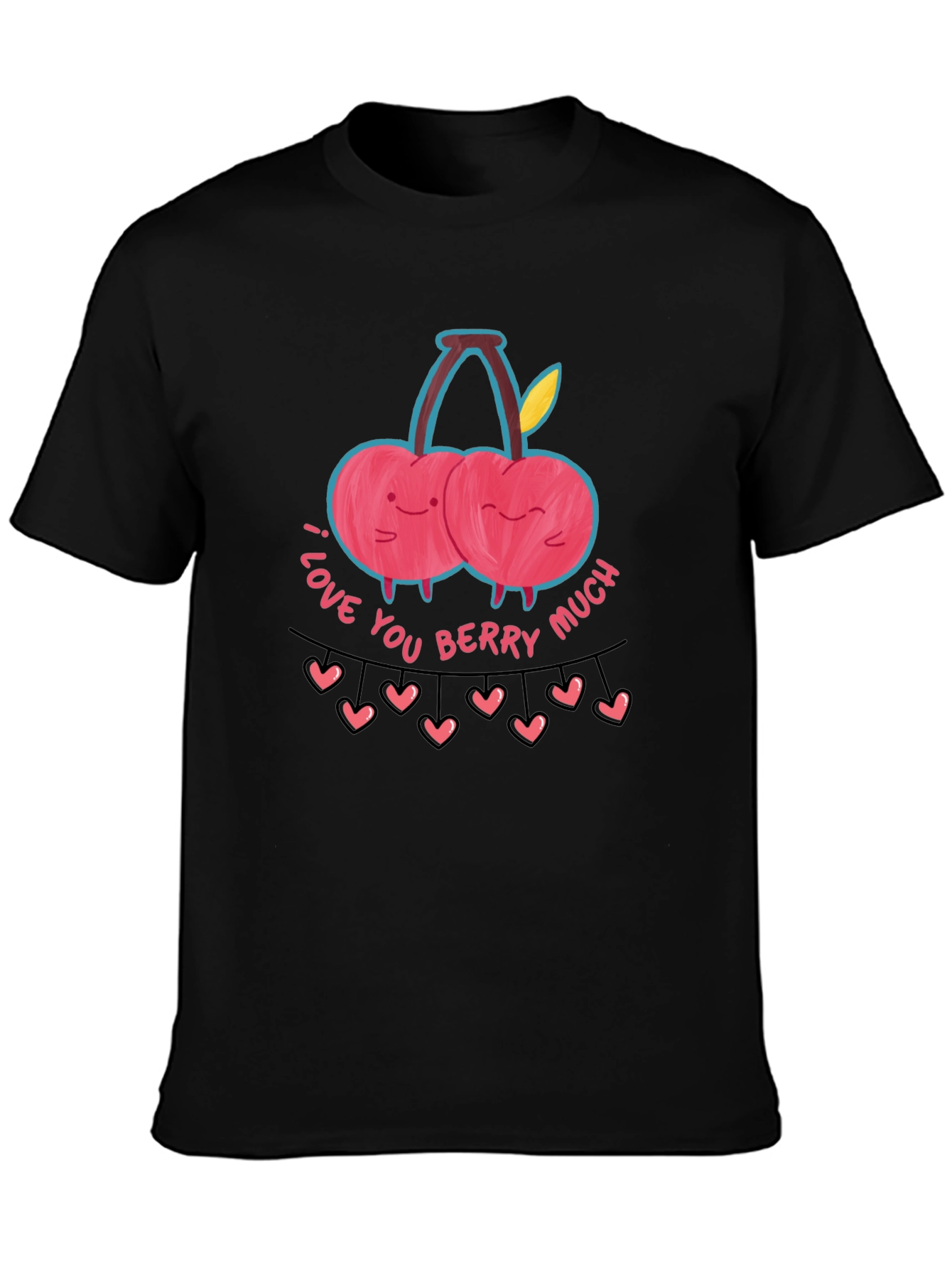 I Love You Berry Much Graphic Tee