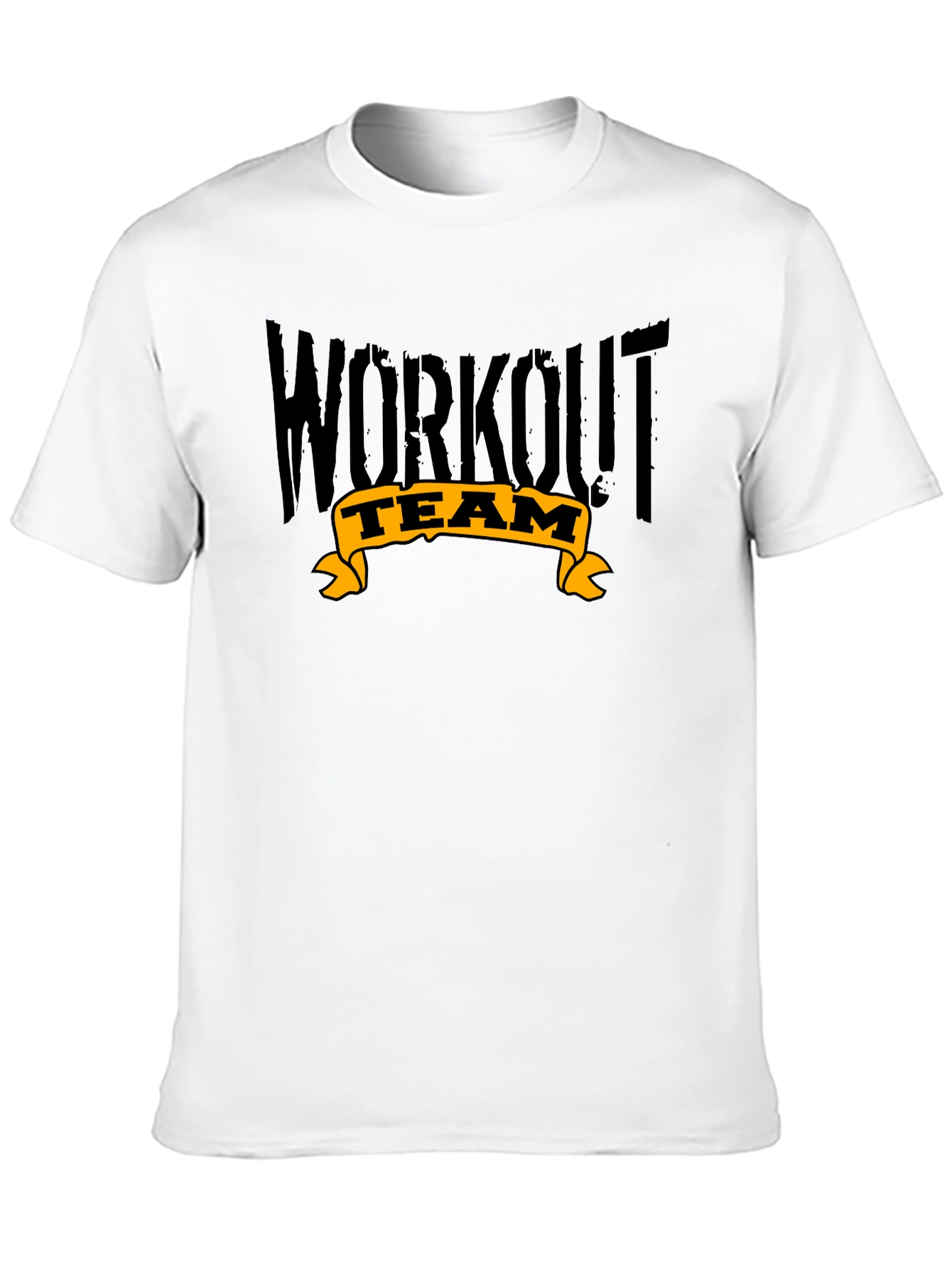 Workout Team Graphic T-Shirt - Black