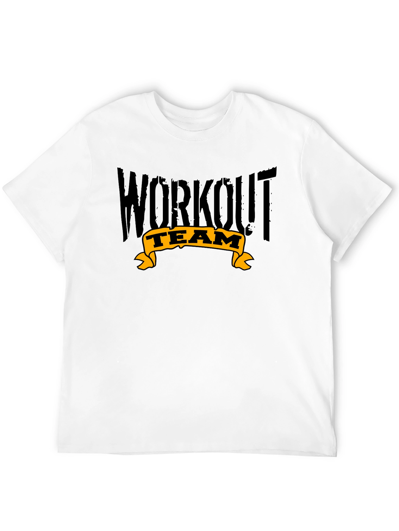 Workout Team Graphic T-Shirt - Black
